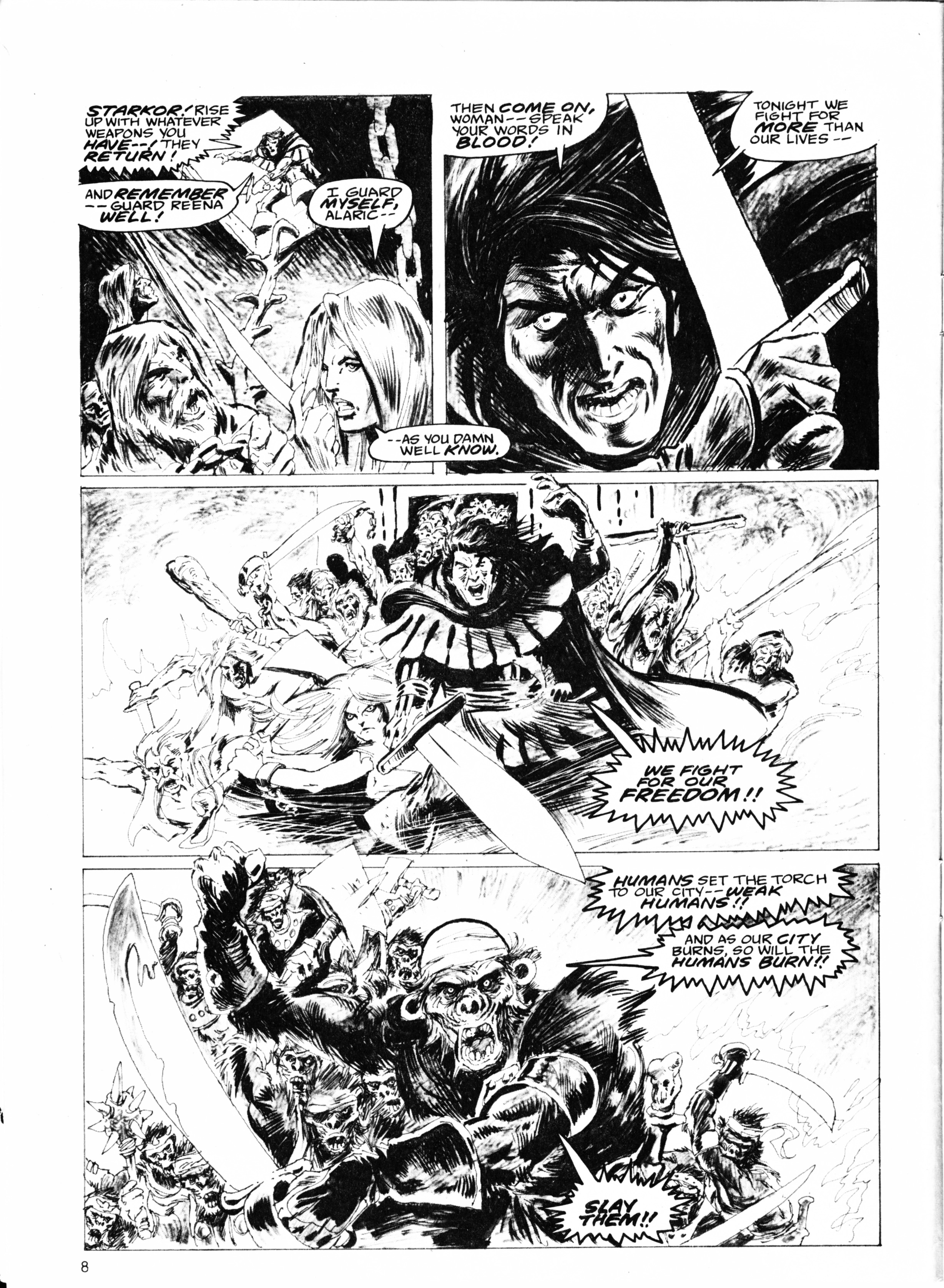 Read online Planet of the Apes (1974) comic -  Issue #49 - 8