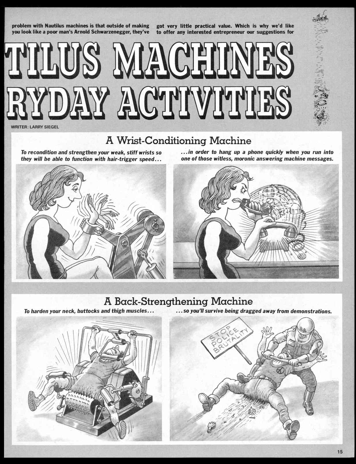 Read online MAD comic -  Issue #287 - 17