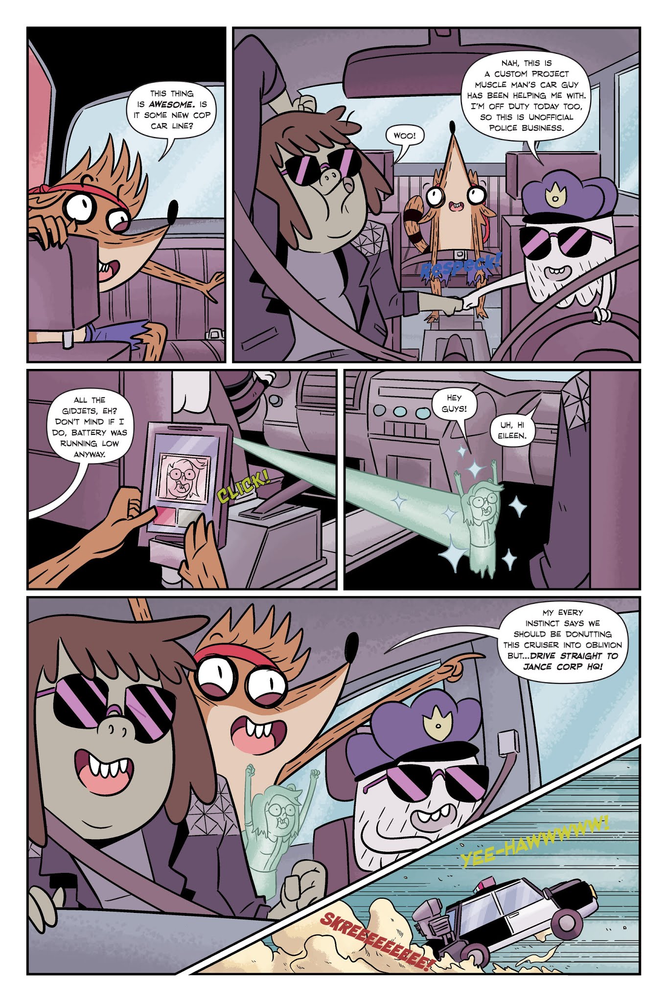 Read online Regular Show: Noir Means Noir, Buddy comic -  Issue # TPB (Part 1) - 85