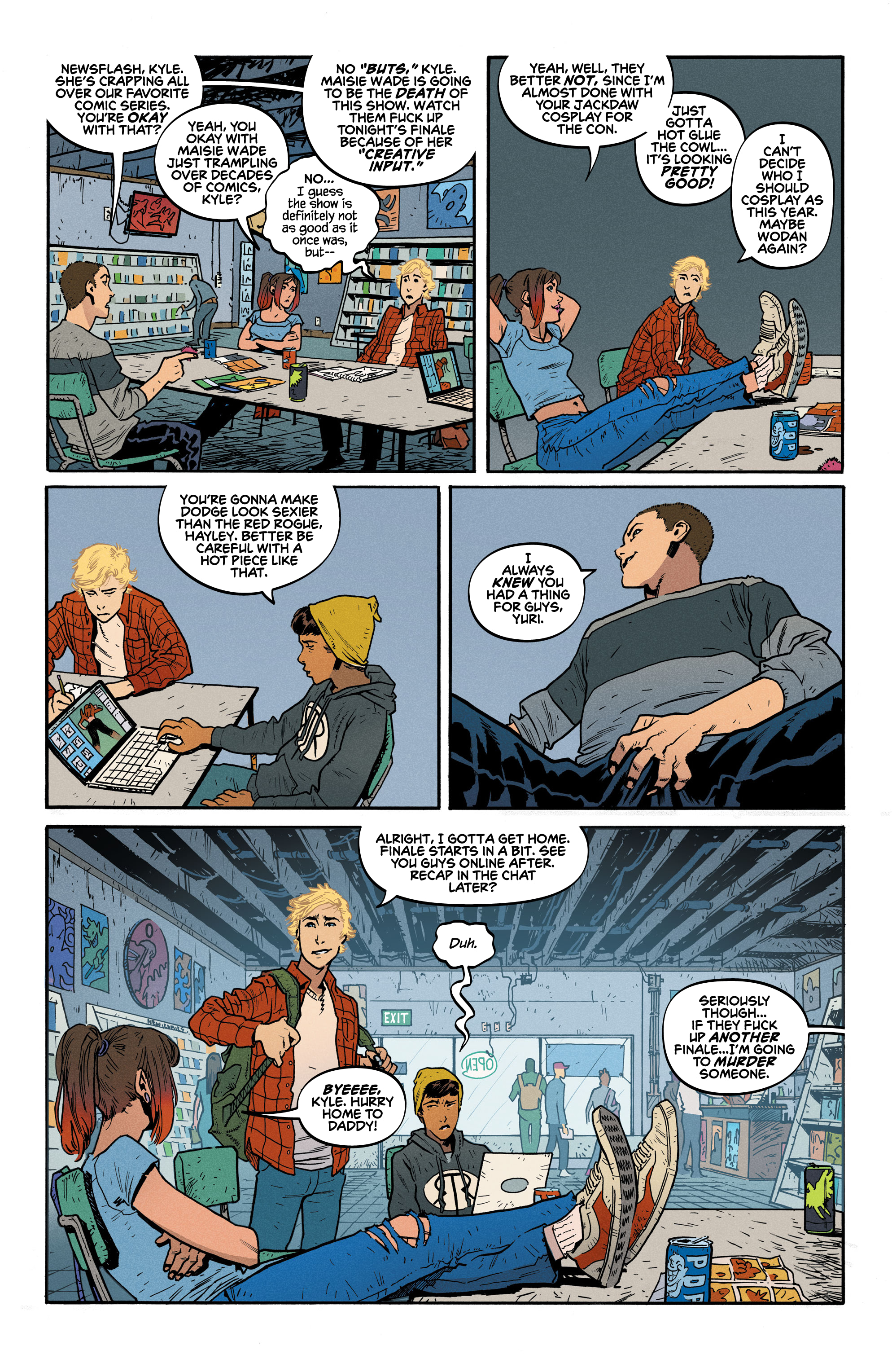 Read online Rogues' Gallery (2022) comic -  Issue #1 - 7