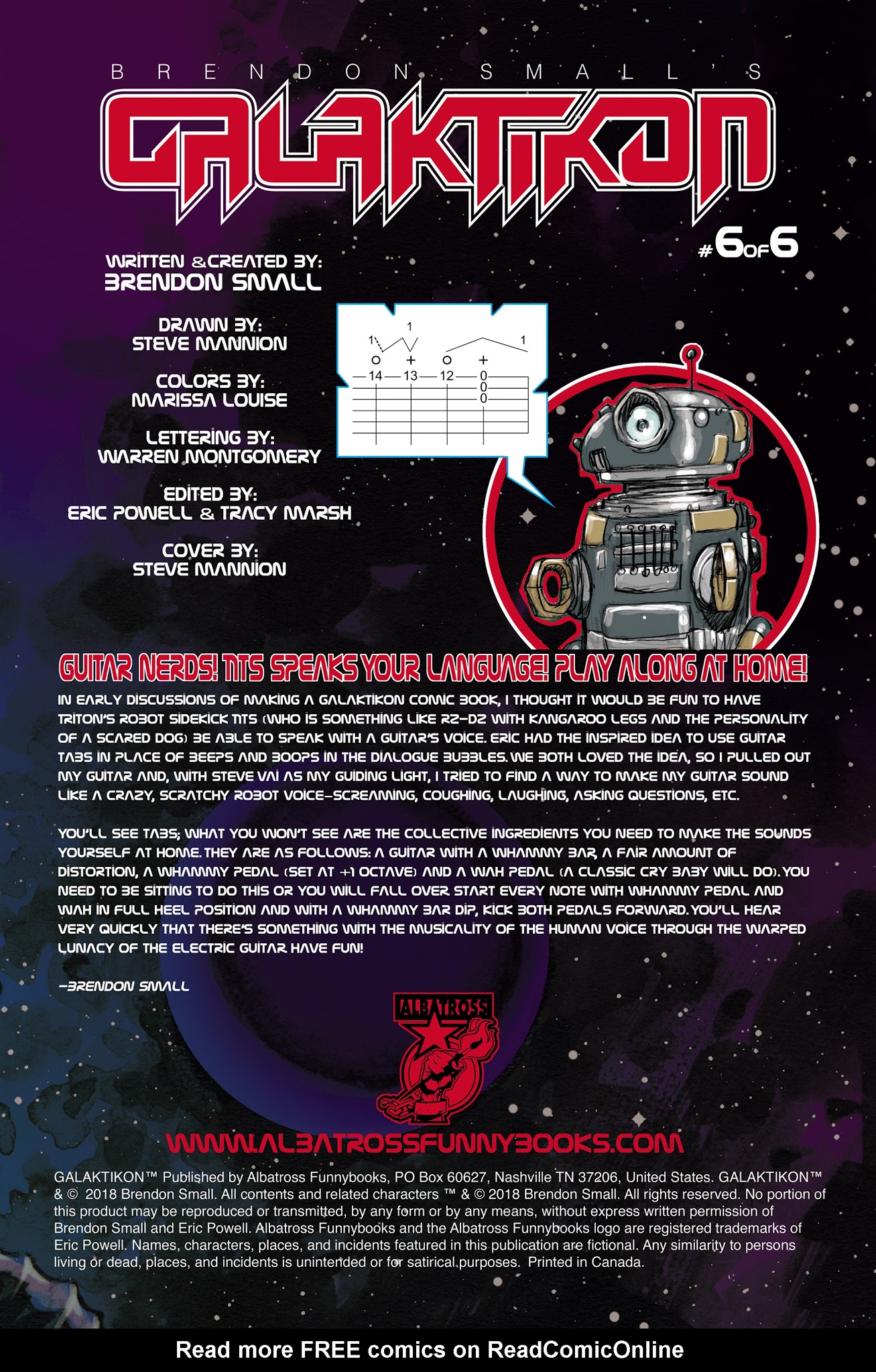 Read online Galaktikon comic -  Issue #6 - 2