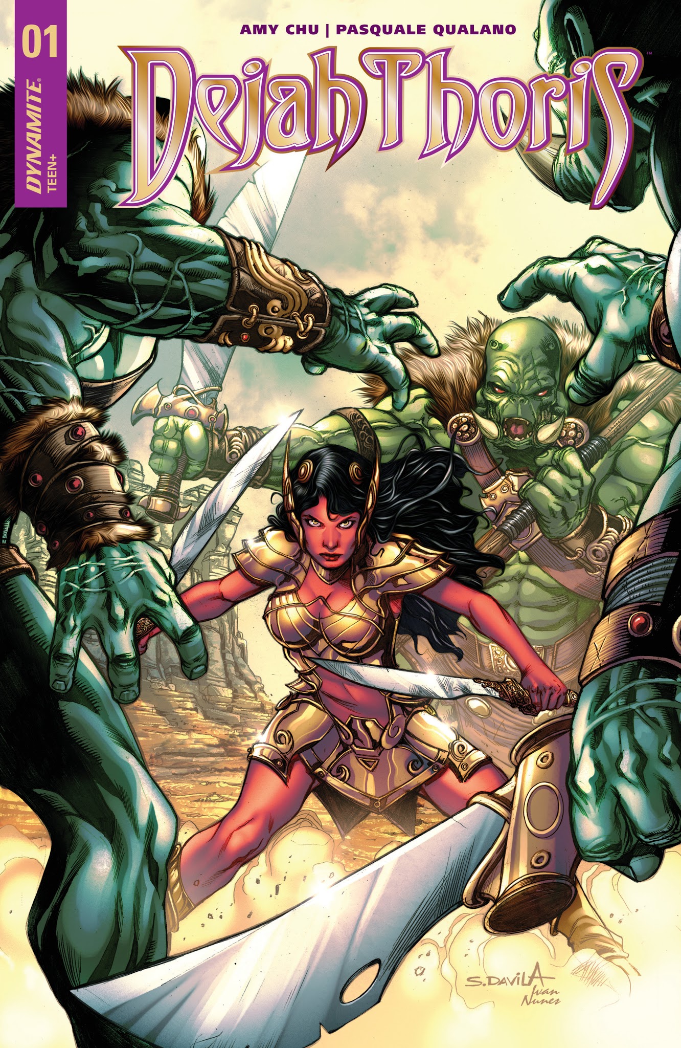 Read online Dejah Thoris, Volume 2 comic -  Issue #1 - 4