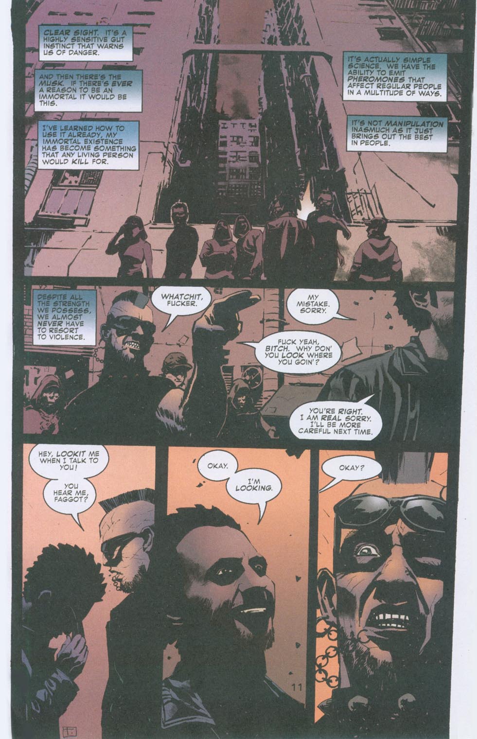 Read online Blood and Water comic -  Issue #3 - 12