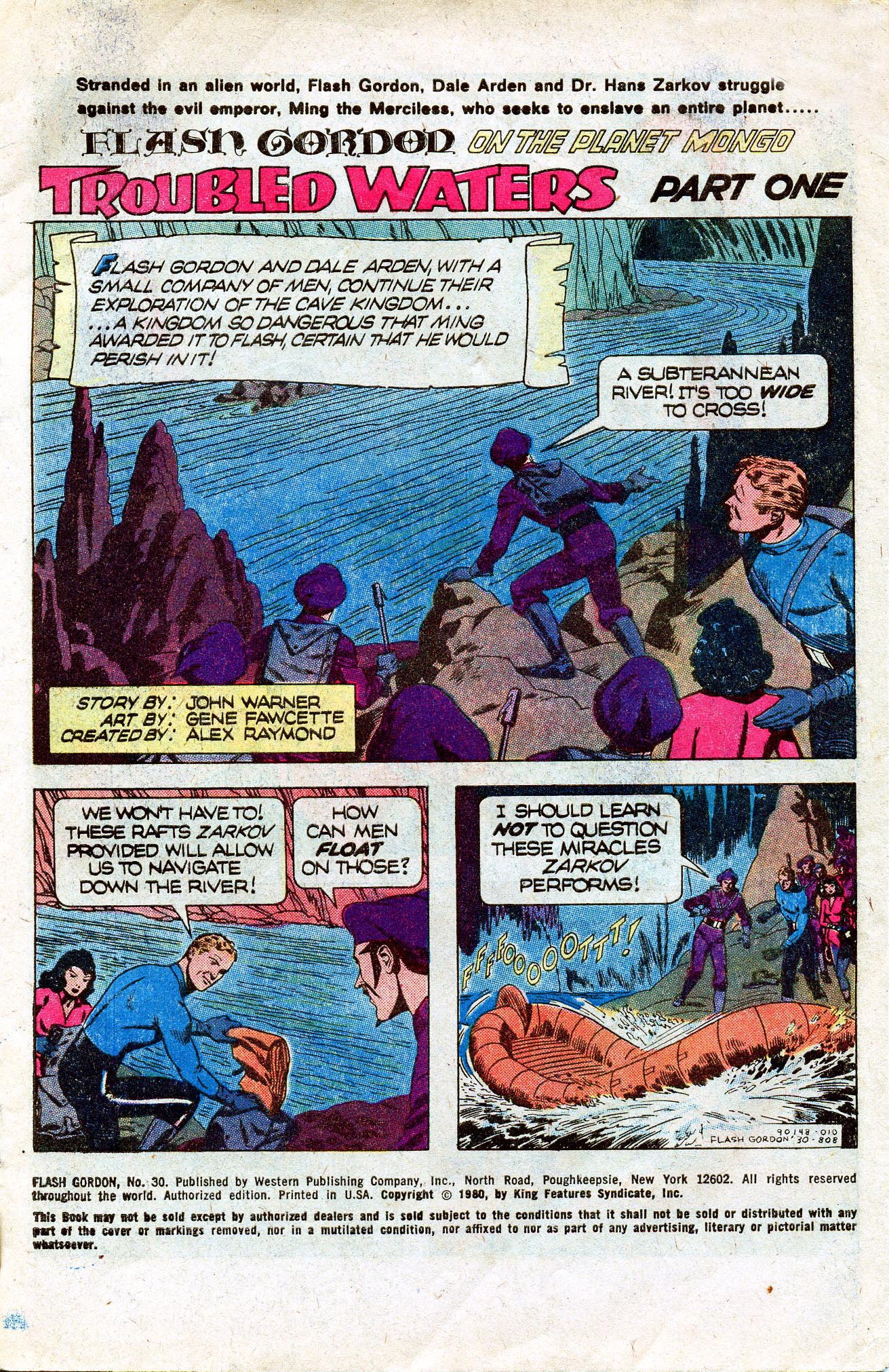 Read online Flash Gordon (1978) comic -  Issue #30 - 3