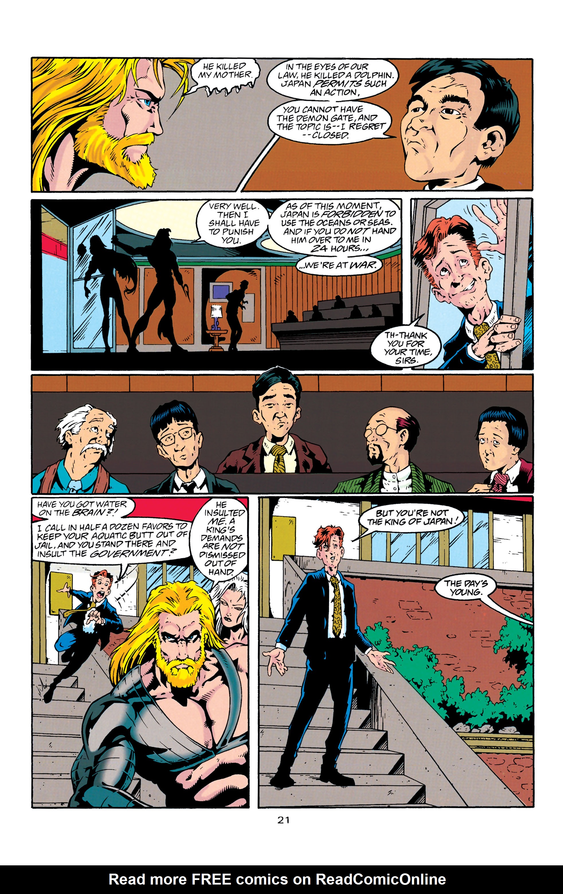 Read online Aquaman (1994) comic -  Issue #27 - 22
