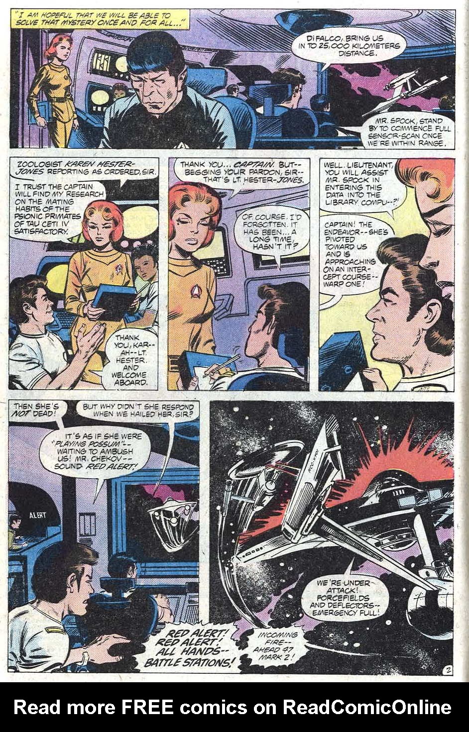 Read online Star Trek (1980) comic -  Issue #9 - 4