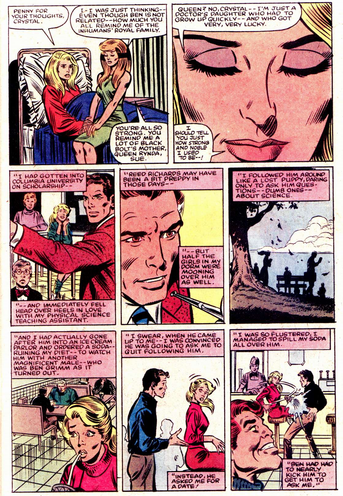 Read online What If? (1977) comic -  Issue #42 - The Invisible Girl had died - 9