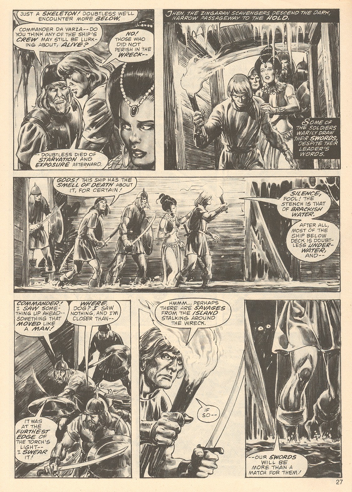 Read online The Savage Sword Of Conan comic -  Issue #67 - 27