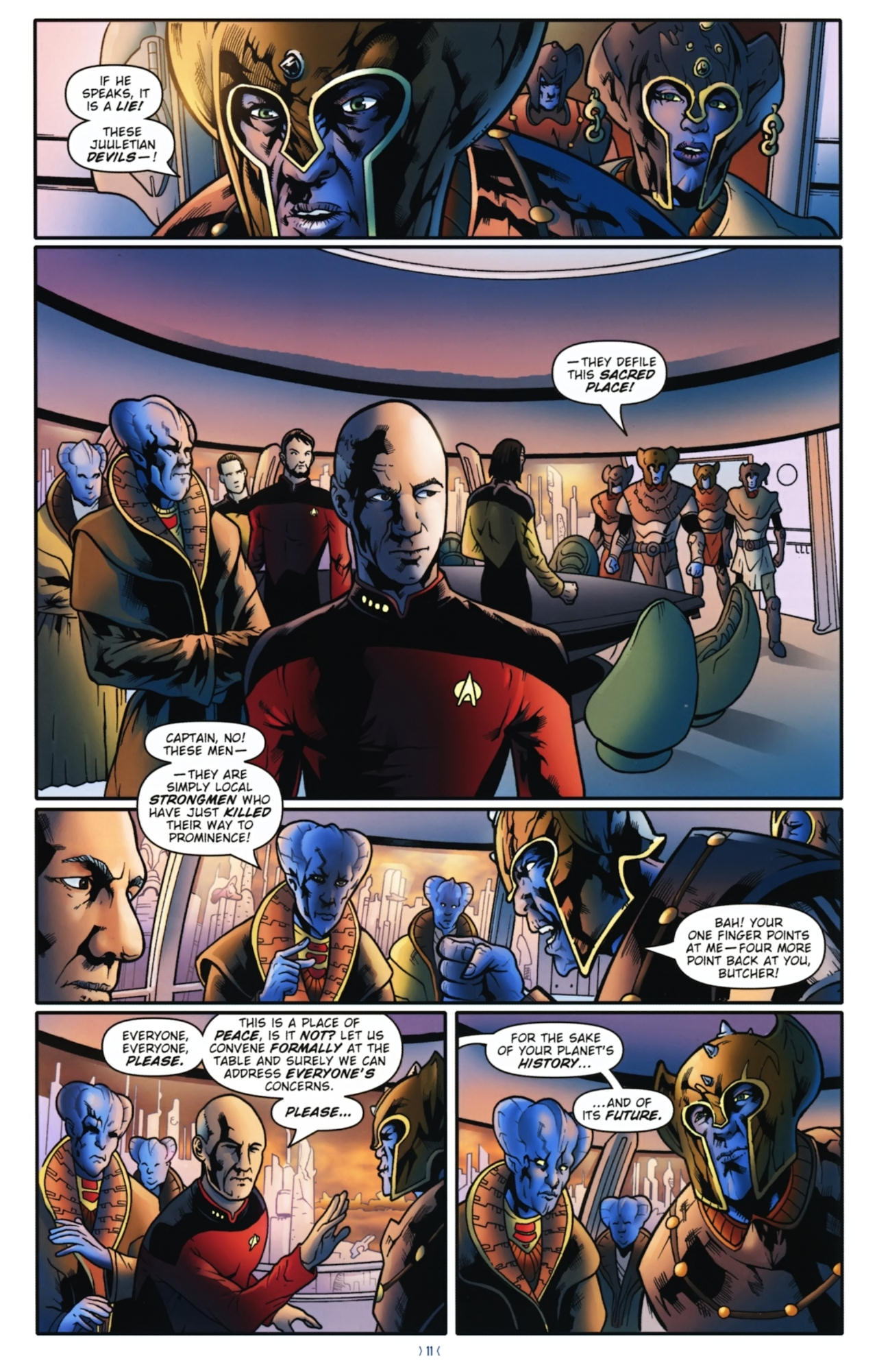 Read online Star Trek: The Next Generation: Ghosts comic -  Issue #1 - 13