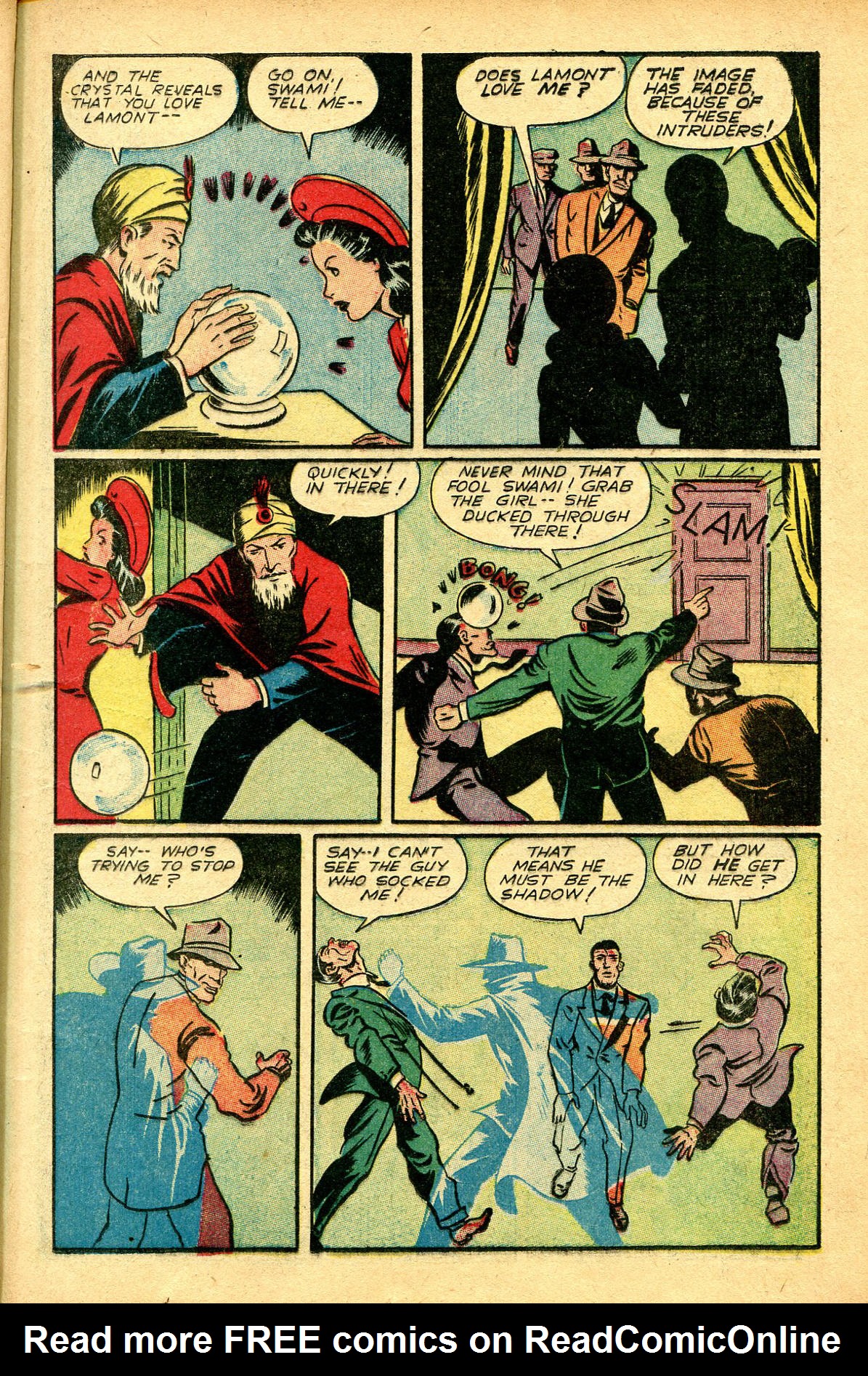 Read online Shadow Comics comic -  Issue #18 - 23