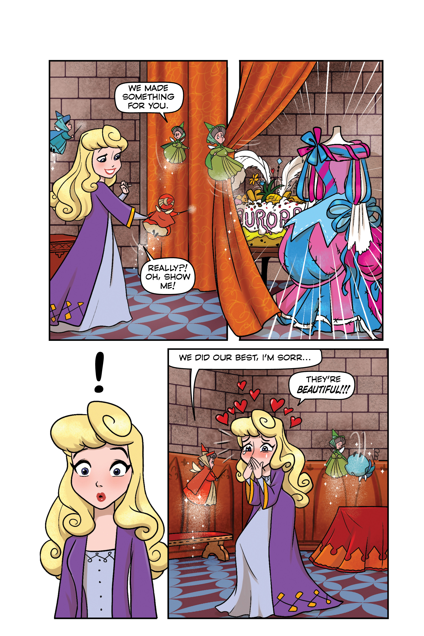 Read online Disney Princess: Friends, Family, Fantastic comic -  Issue # TPB - 22
