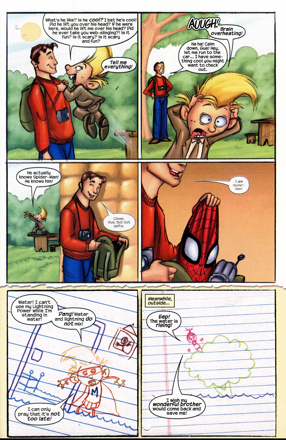 Read online Marvelous Adventures of Gus Beezer comic -  Issue # Spider-Man - 21