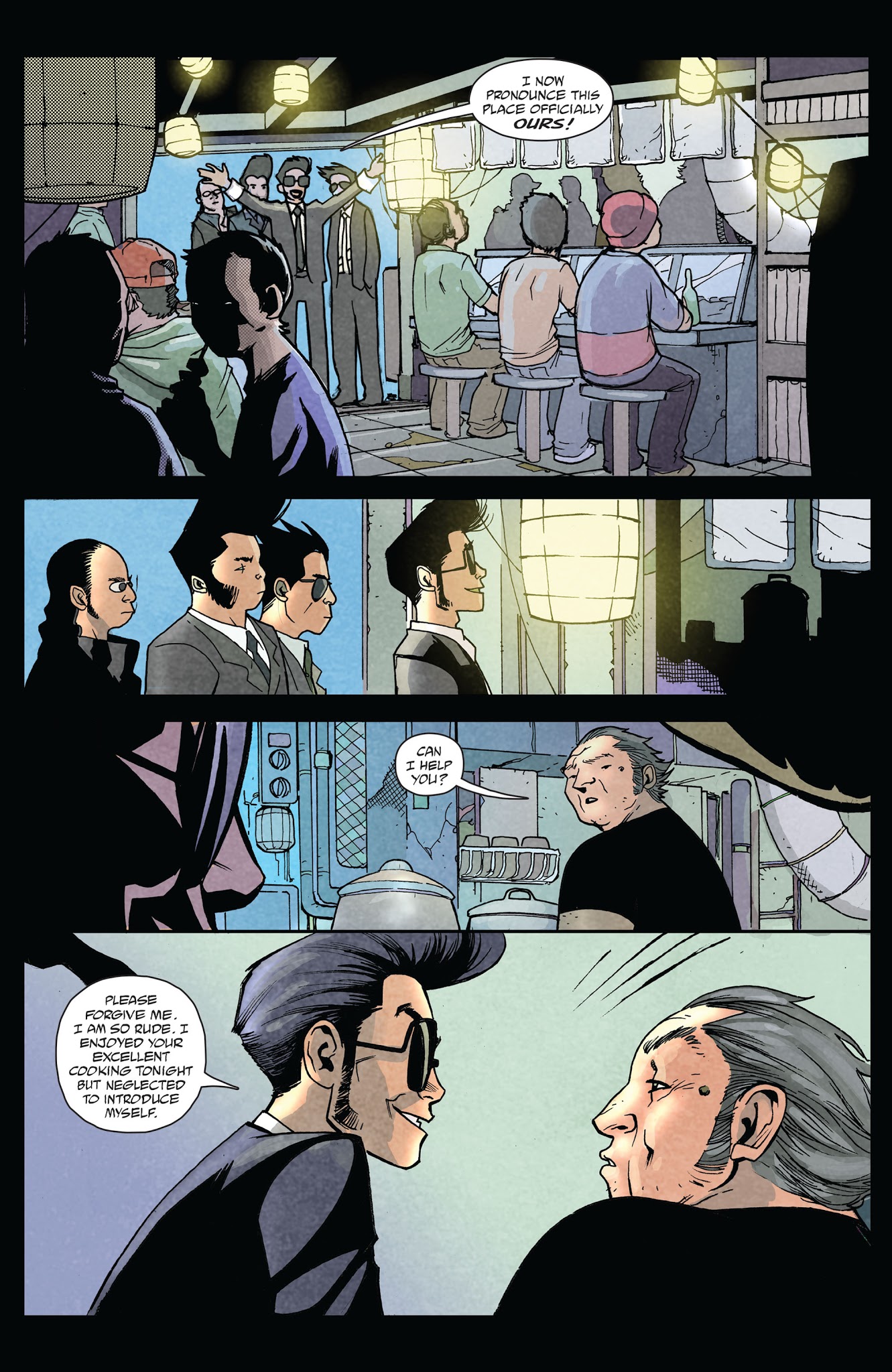 Read online Get Jiro!: Blood & Sushi comic -  Issue # TPB - 61