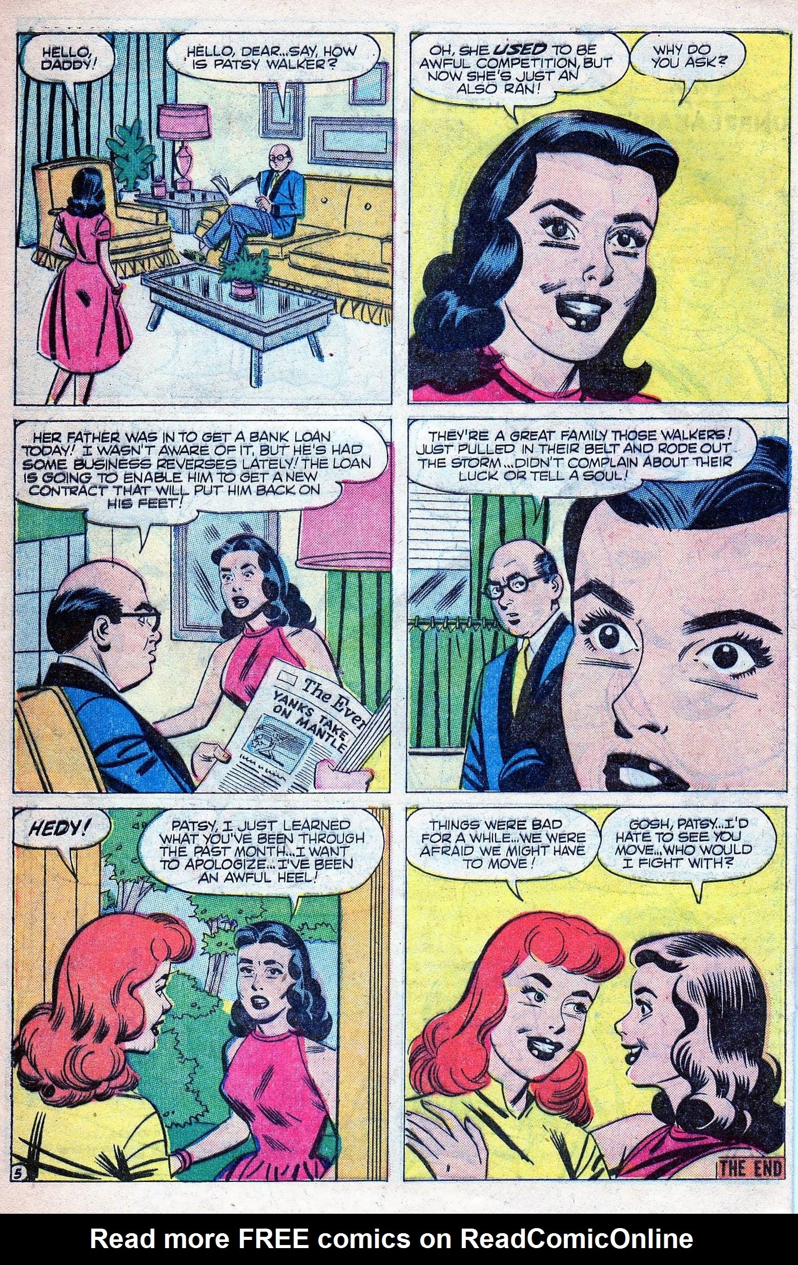 Read online Patsy and Hedy comic -  Issue #48 - 32