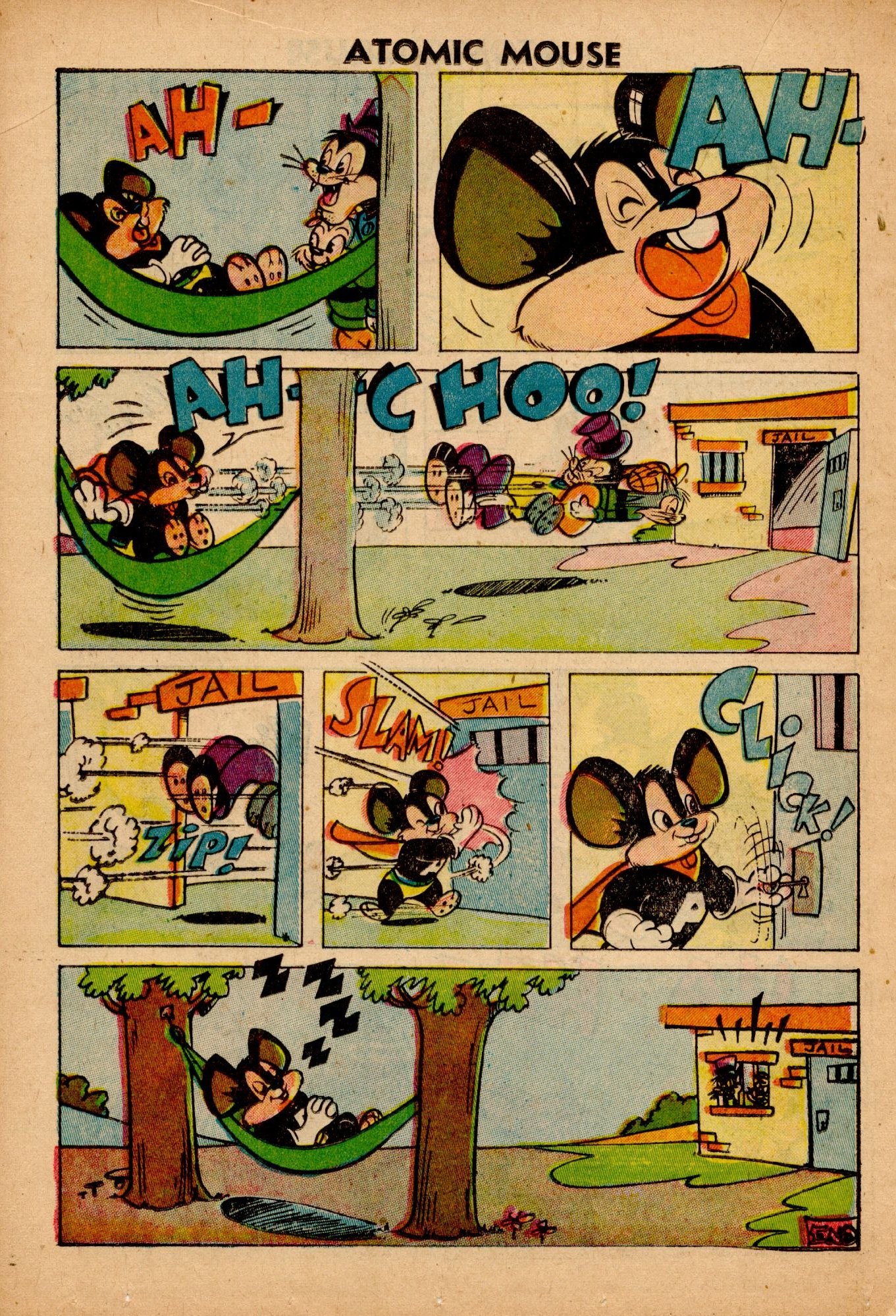 Read online Atomic Mouse comic -  Issue #20 - 22