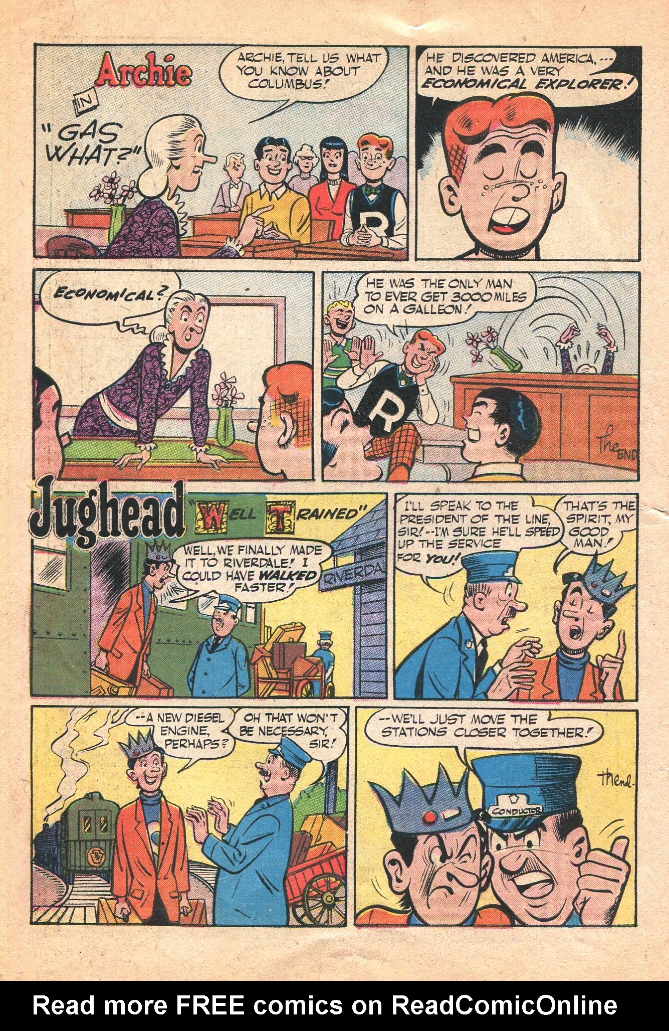 Read online Archie's Joke Book Magazine comic -  Issue #26 - 10