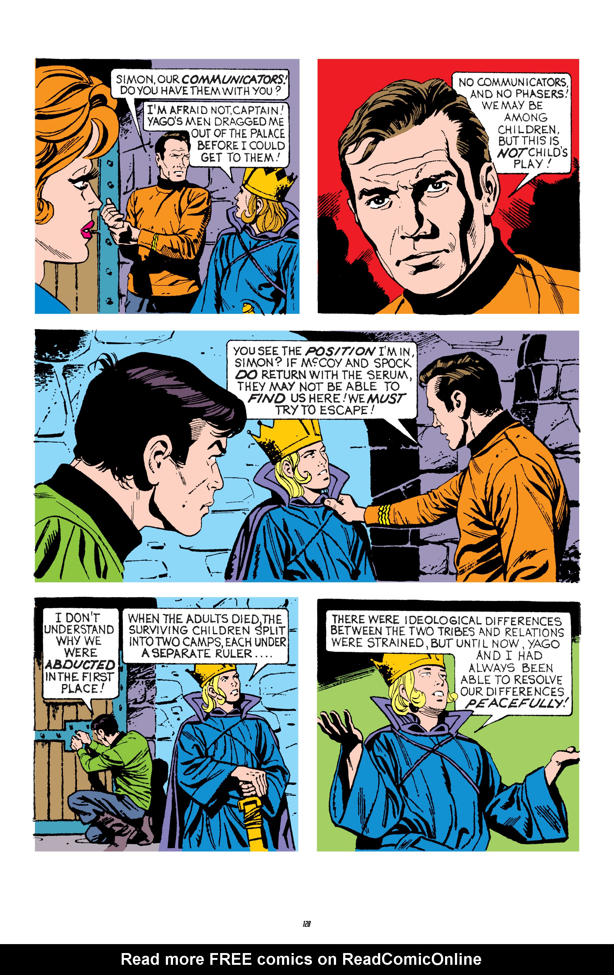 Read online Star Trek Archives comic -  Issue # TPB 4 - 128