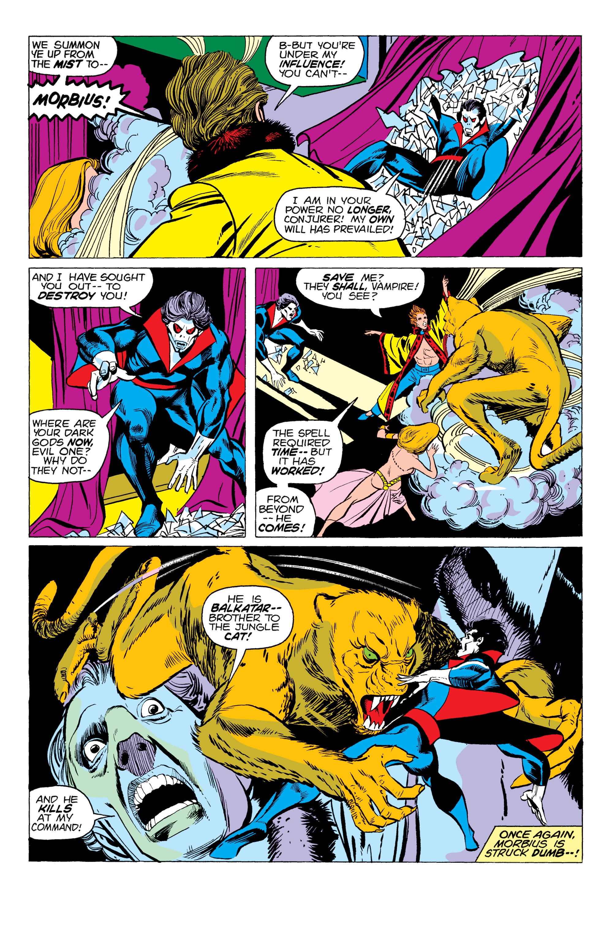 Read online Morbius Epic Collection comic -  Issue # The Living Vampire (Part 2) - 76