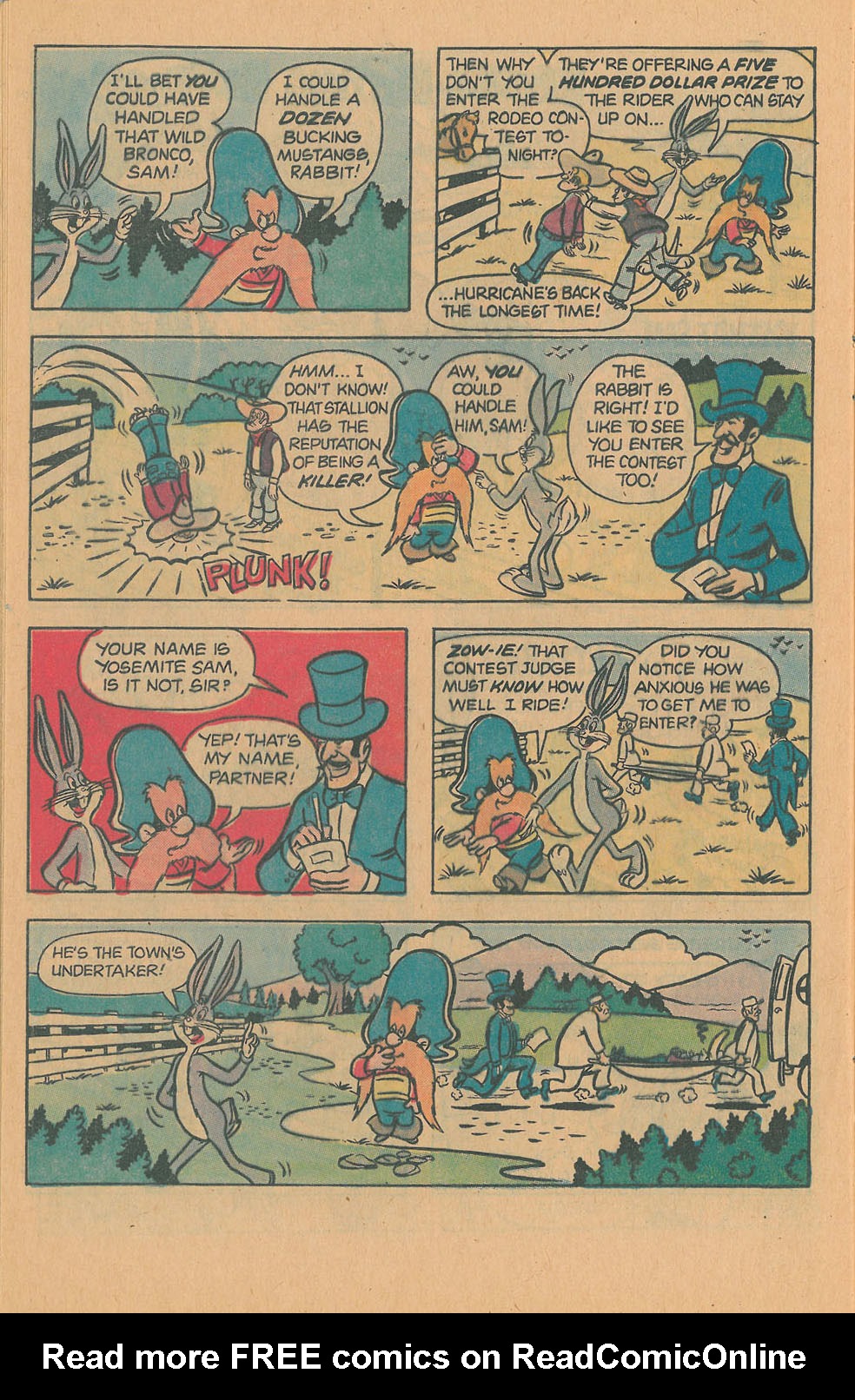 Read online Yosemite Sam and Bugs Bunny comic -  Issue #56 - 28