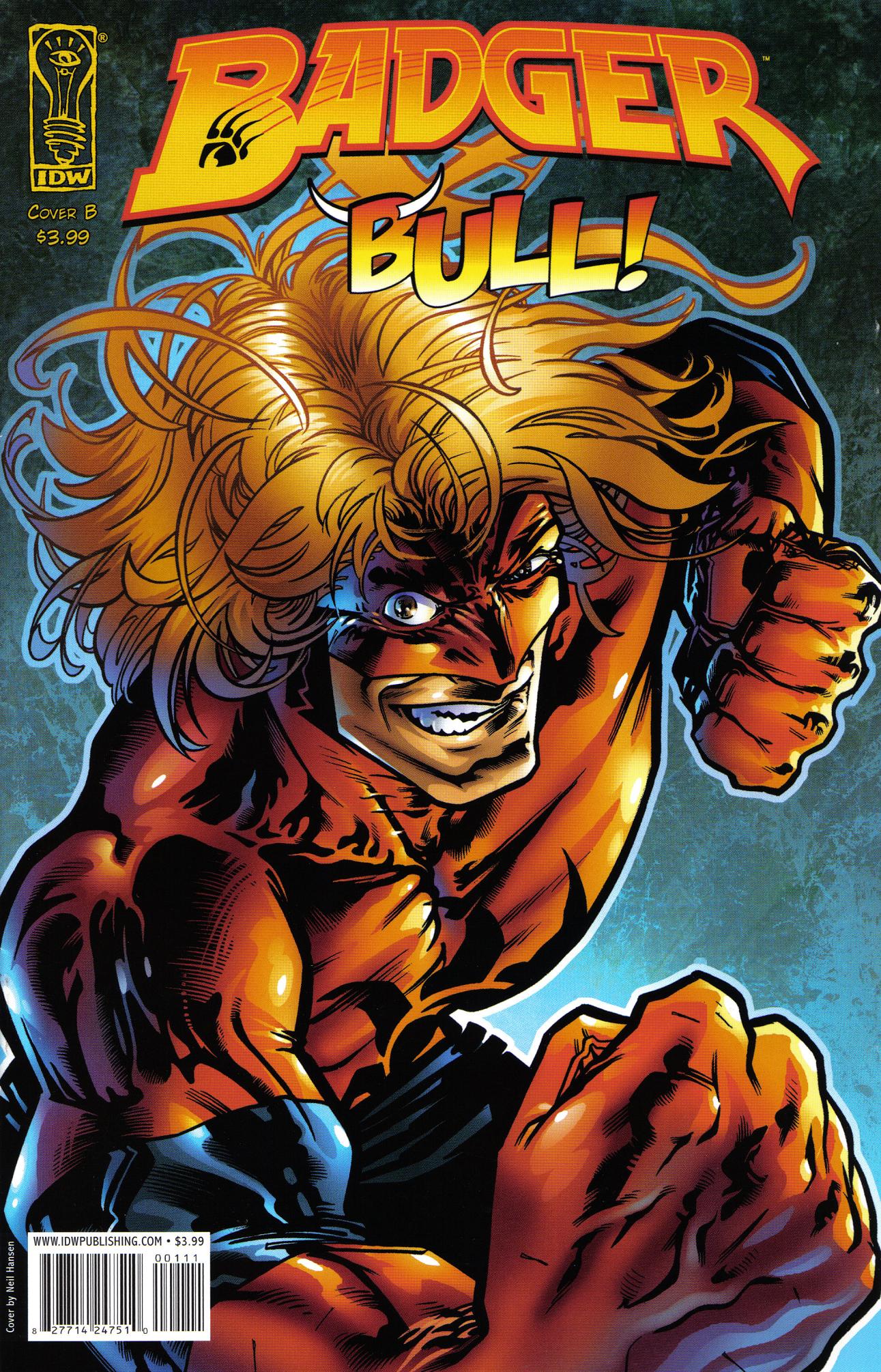 Read online Badger: Bull! comic -  Issue # Full - 1