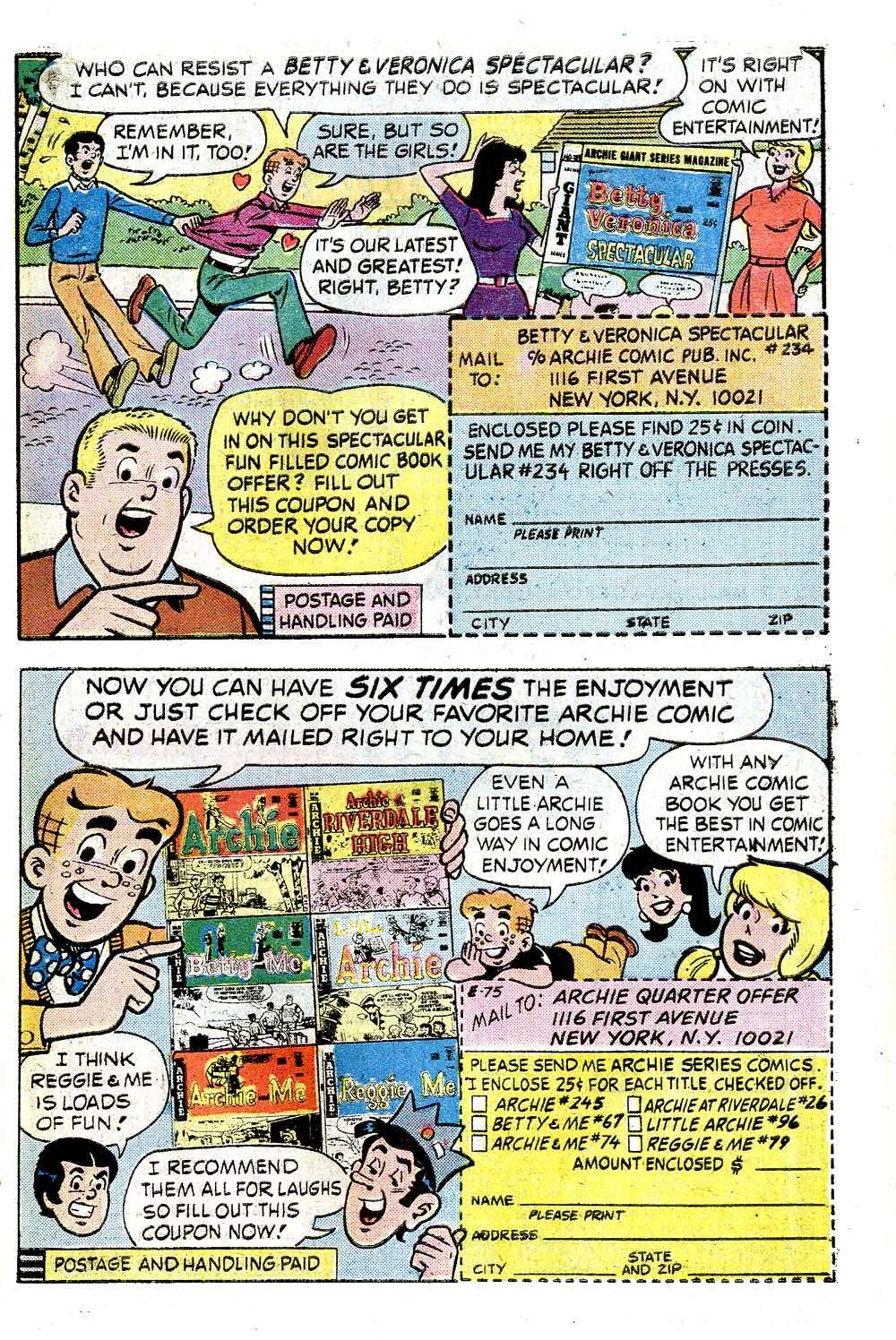 Read online Archie (1960) comic -  Issue #244 - 27