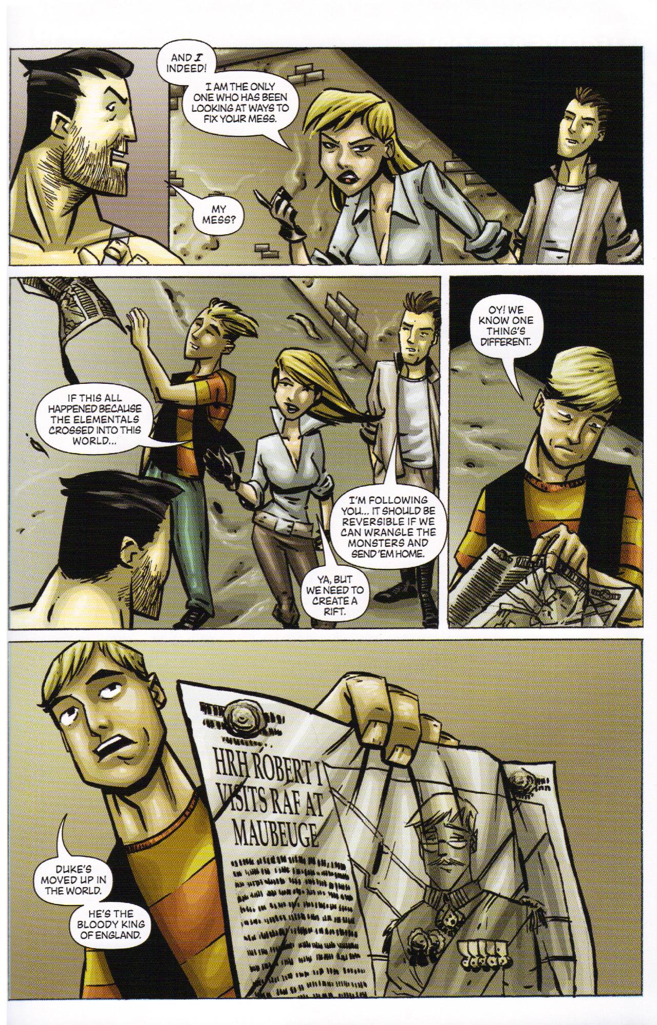 Read online War of The Elementals comic -  Issue #3 - 23