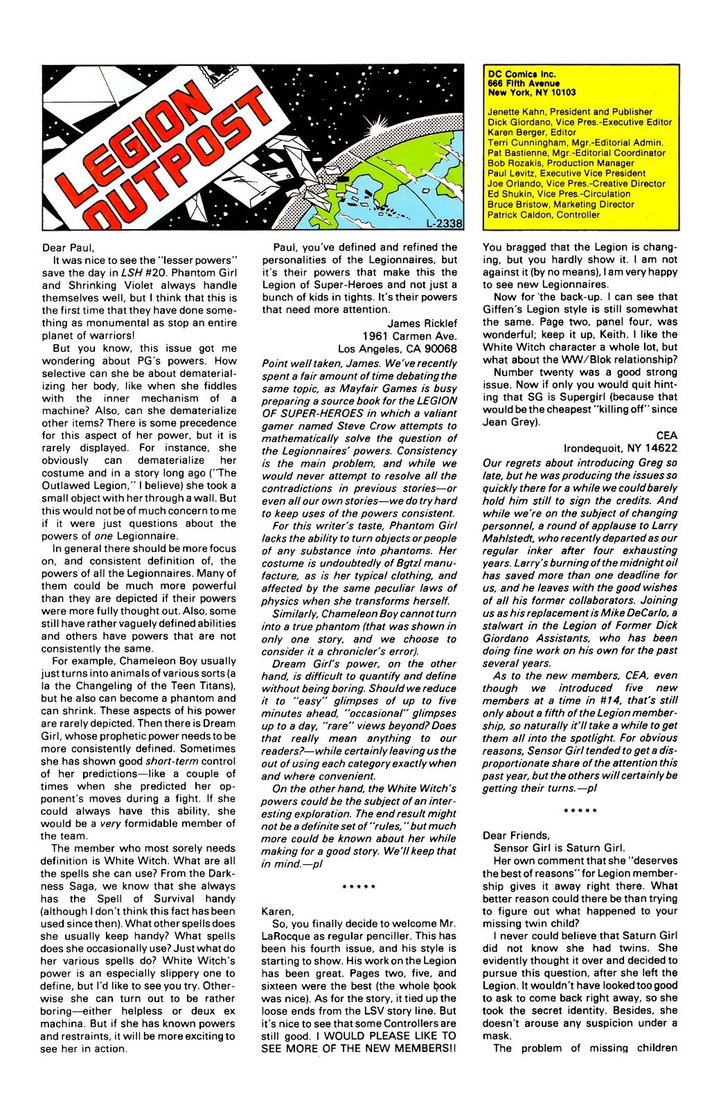 Legion of Super-Heroes (1984) issue 25 - Page 31