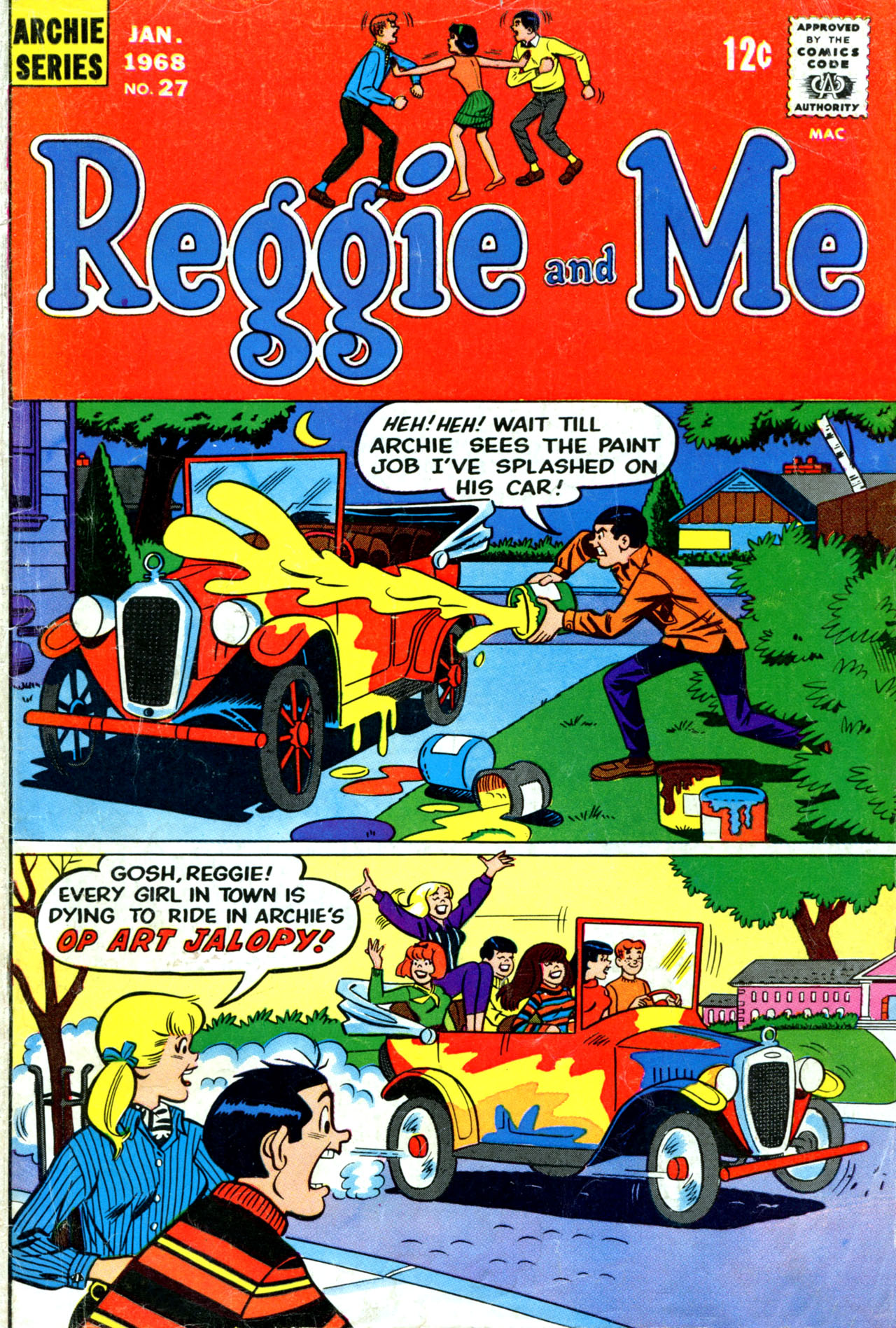 Read online Reggie and Me (1966) comic -  Issue #27 - 1