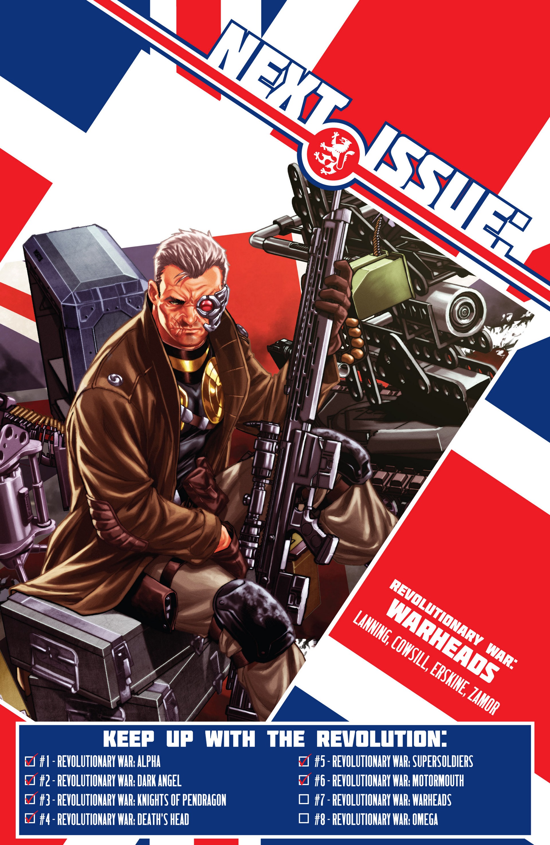 Read online Revolutionary War: Motormouth comic -  Issue # Full - 23