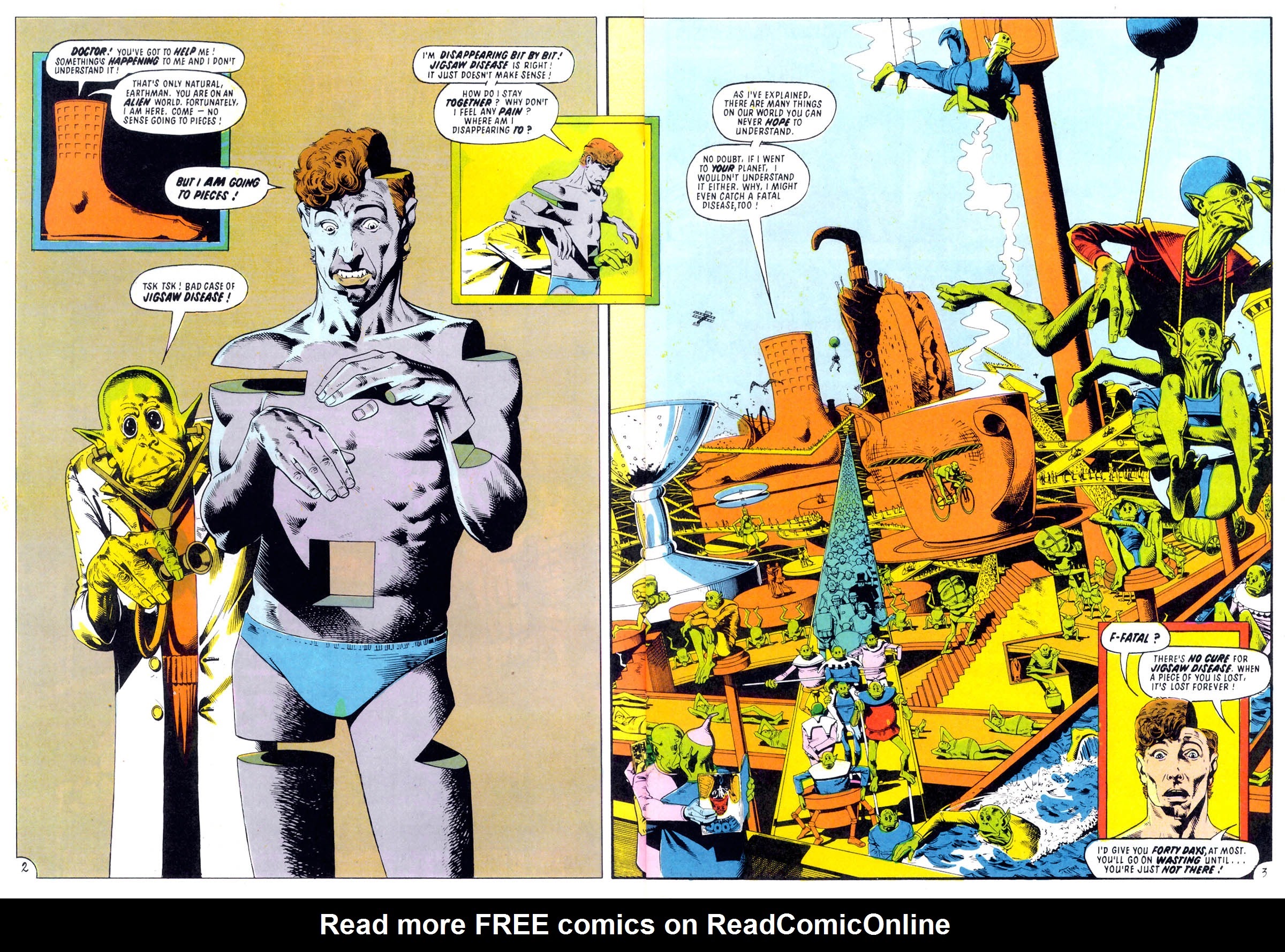 Read online Judge Dredd: The Judge Child Quest comic -  Issue #4 - 5