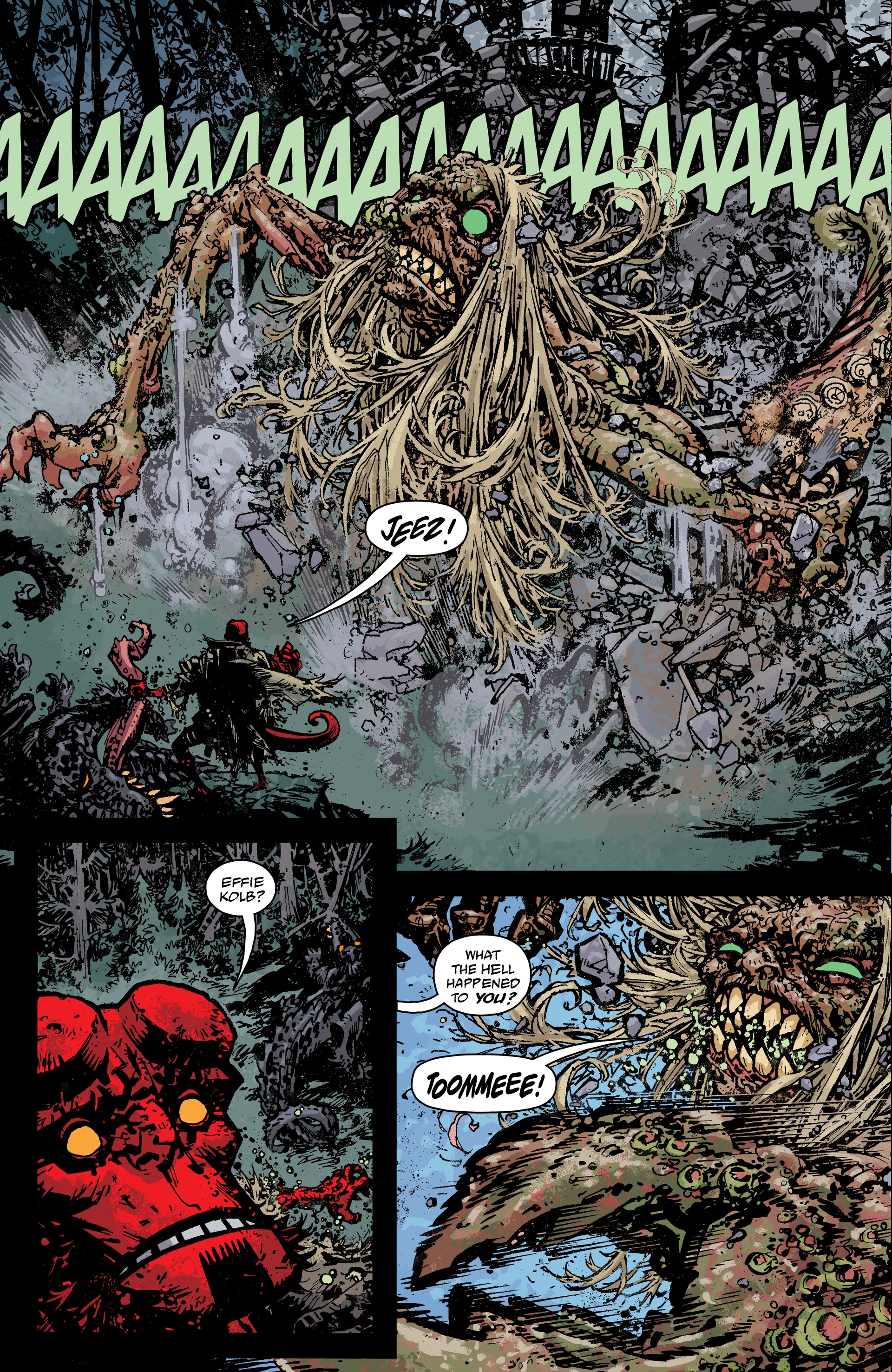 Read online Hellboy and the B.P.R.D.: The Return of Effie Kolb and Others comic -  Issue # TPB (Part 1) - 48