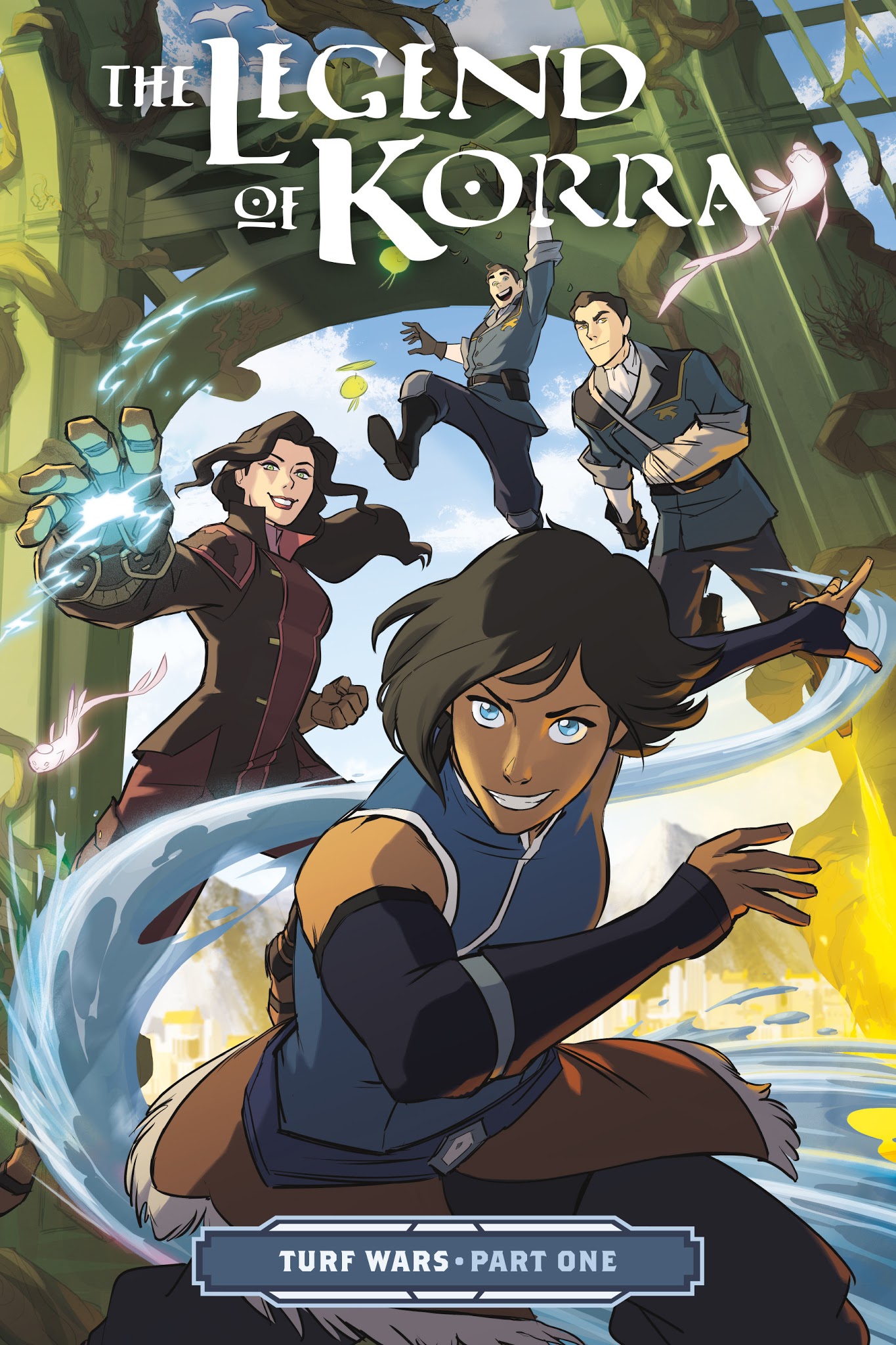 Read online Nickelodeon The Legend of Korra – Turf Wars comic -  Issue #1 - 1