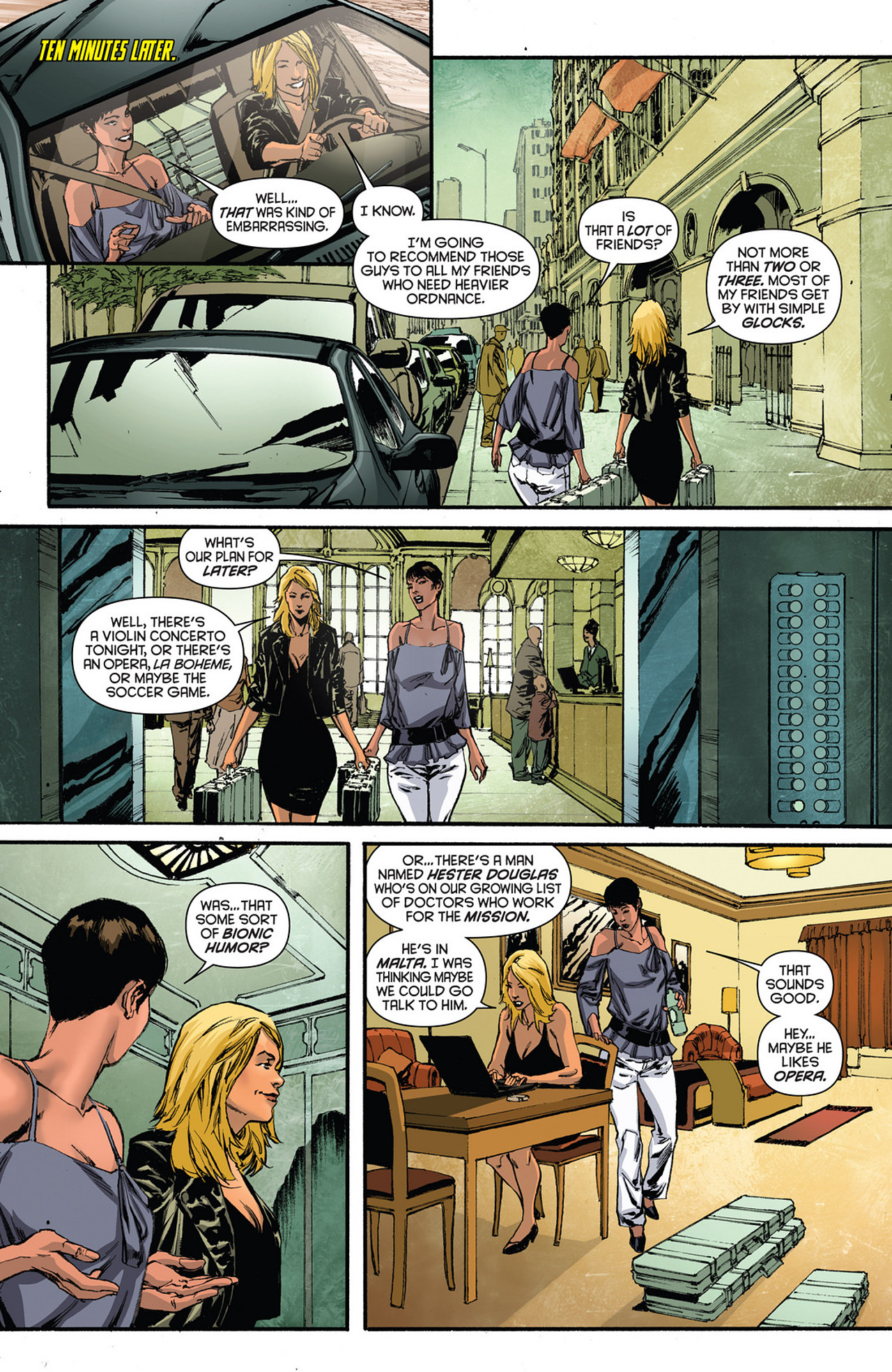 Read online The Bionic Woman comic -  Issue #3 - 8