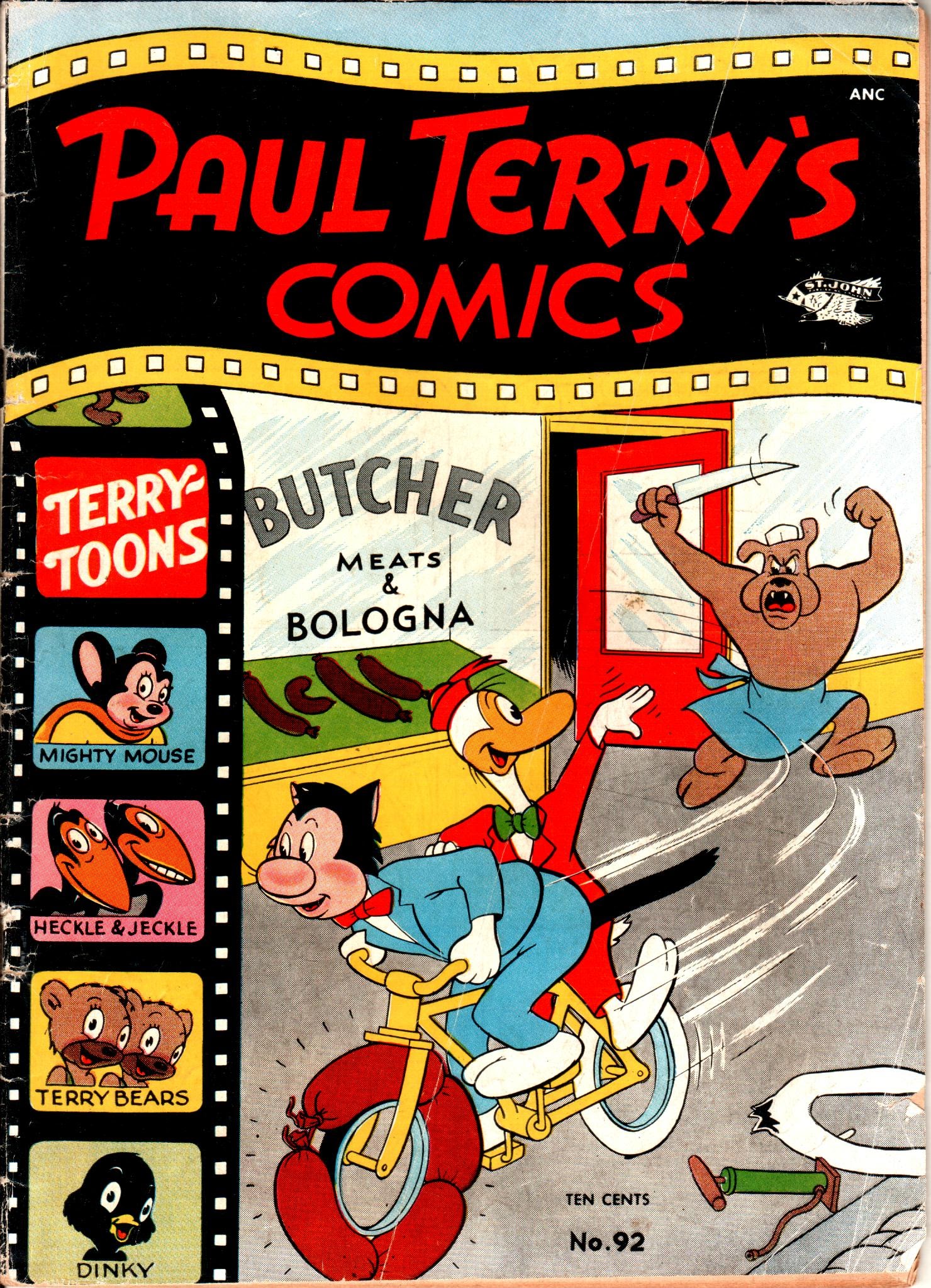Read online Paul Terry's Comics comic -  Issue #92 - 1