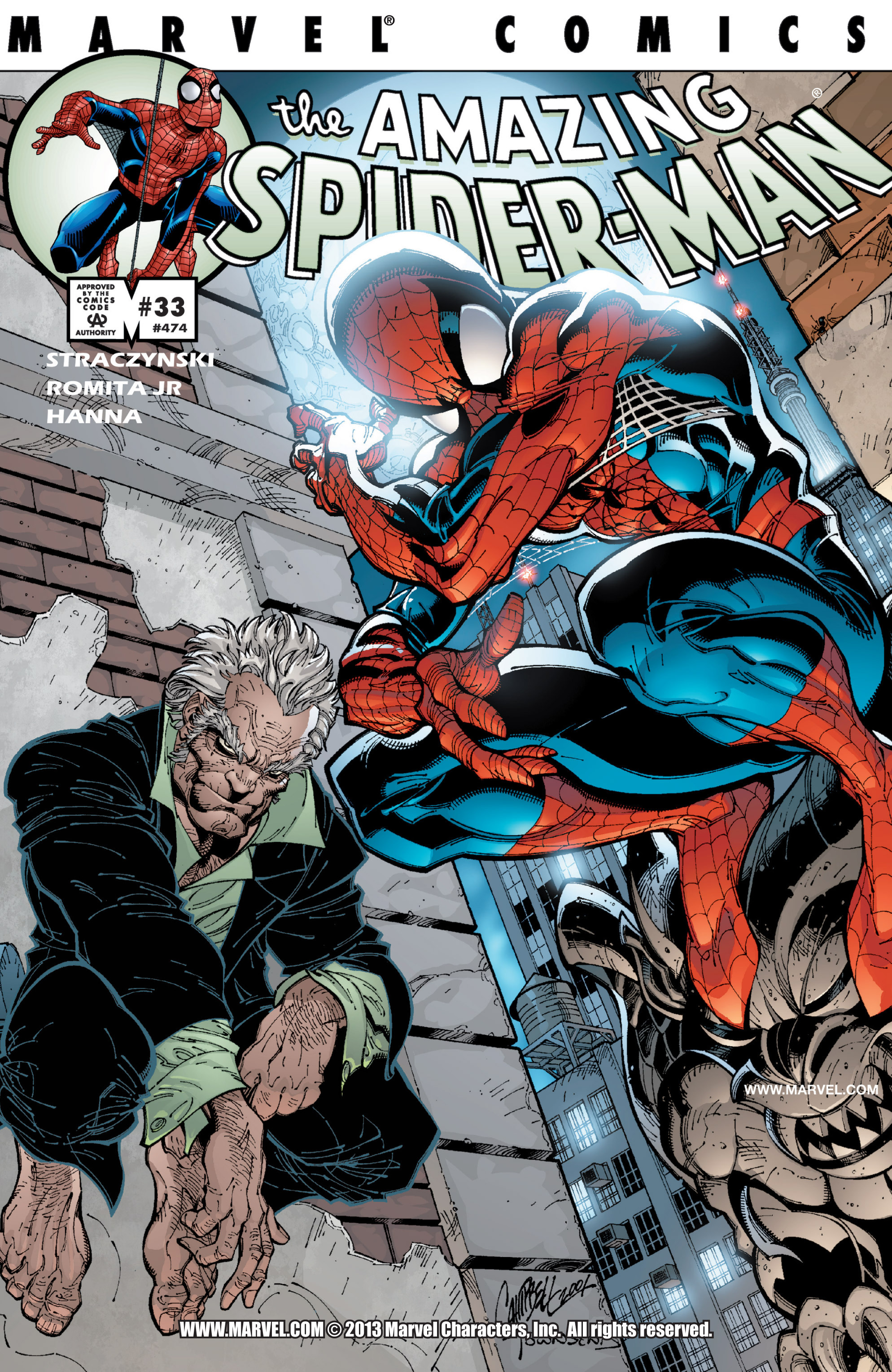 Read online The Amazing Spider-Man (1999) comic -  Issue #33 - 1