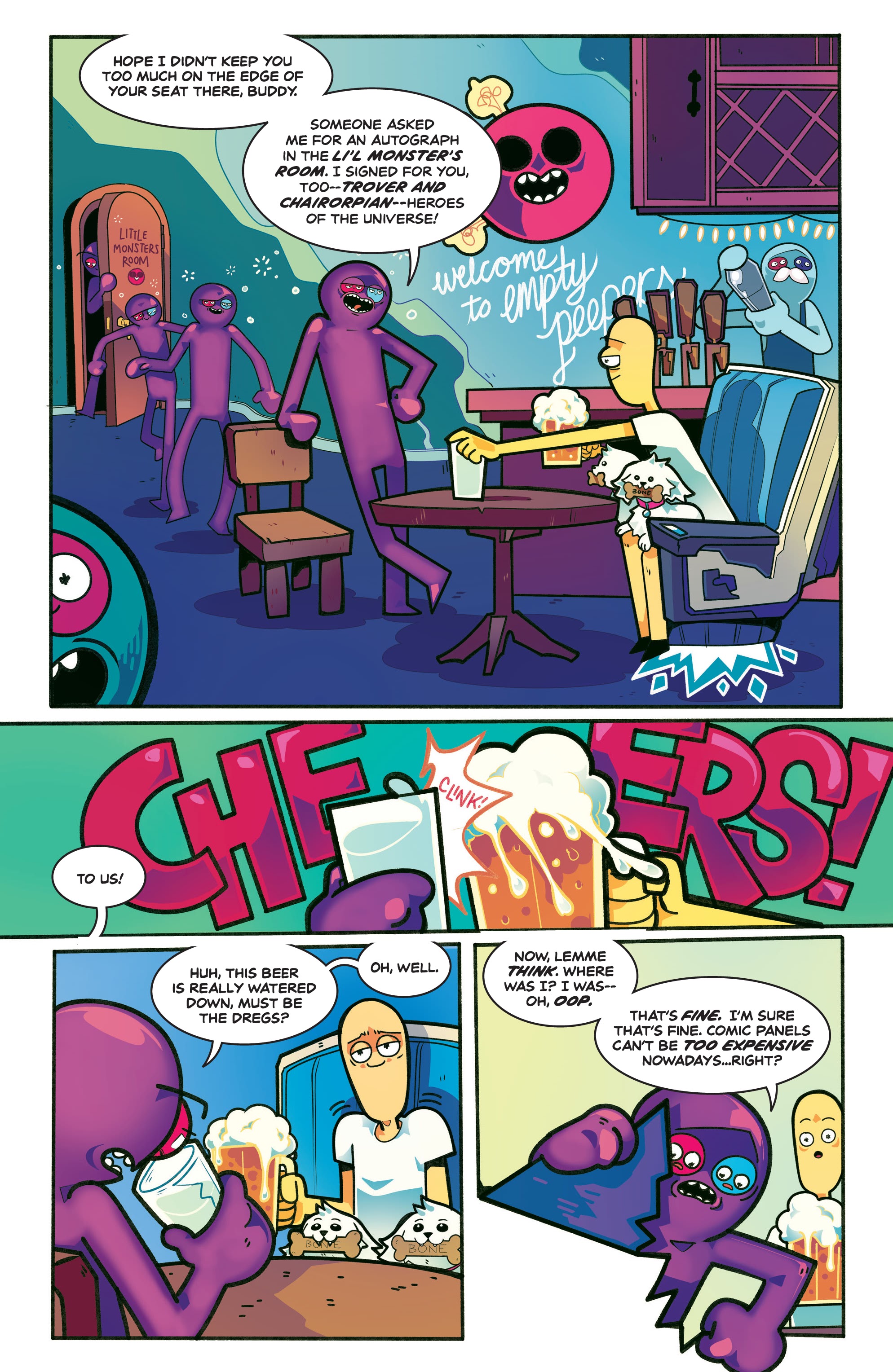 Read online Trover Saves The Universe comic -  Issue #3 - 3