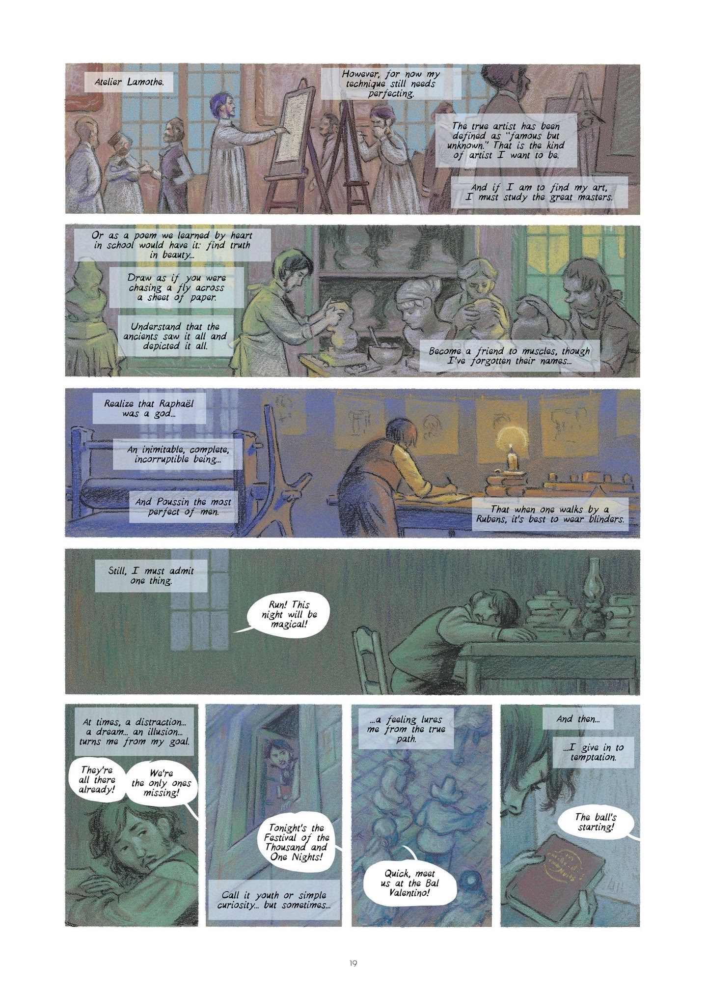 Read online Degas and Cassatt: The Dance of Solitude comic -  Issue # TPB - 19