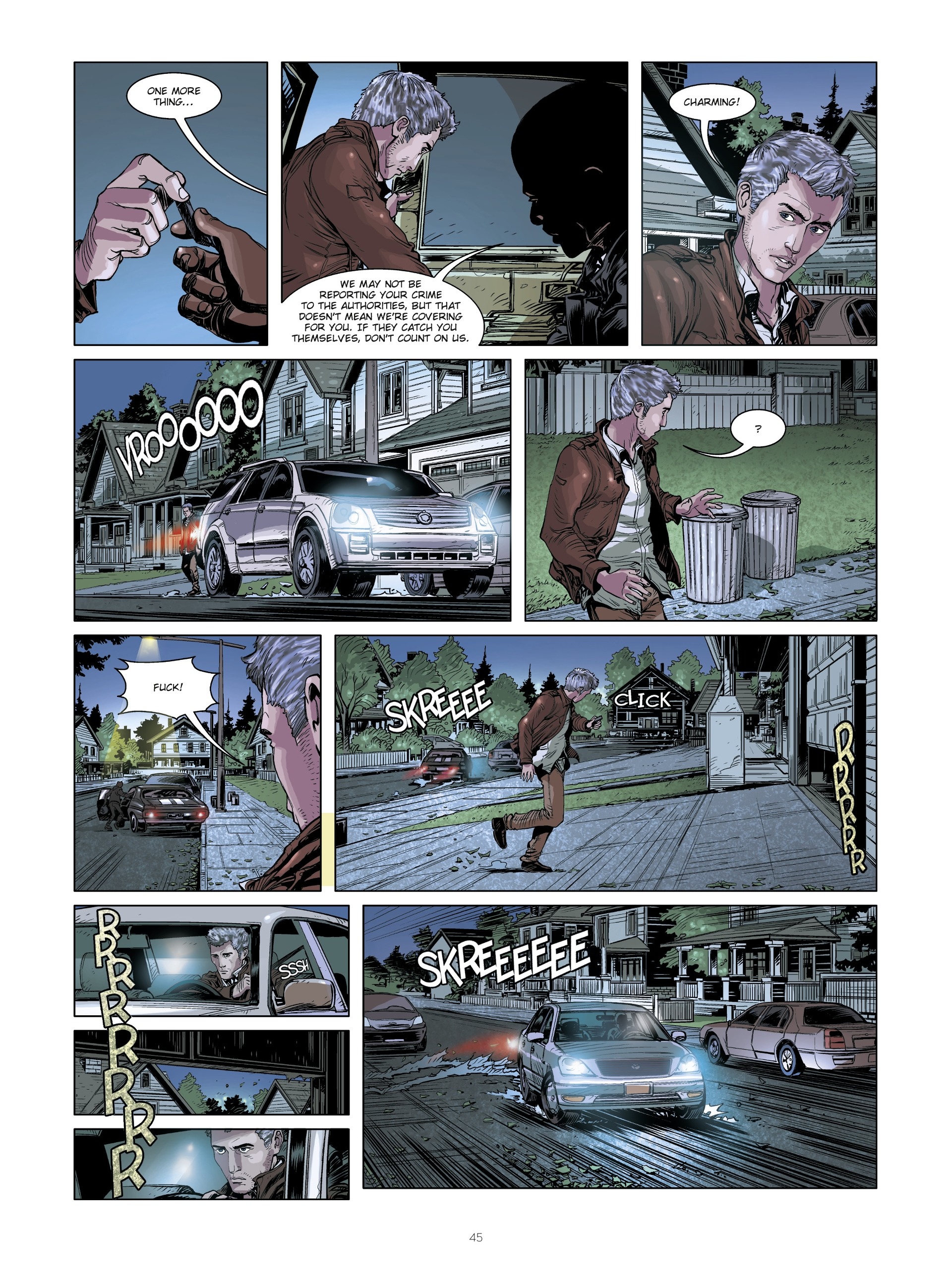 Read online Synchronic comic -  Issue #1 - 45