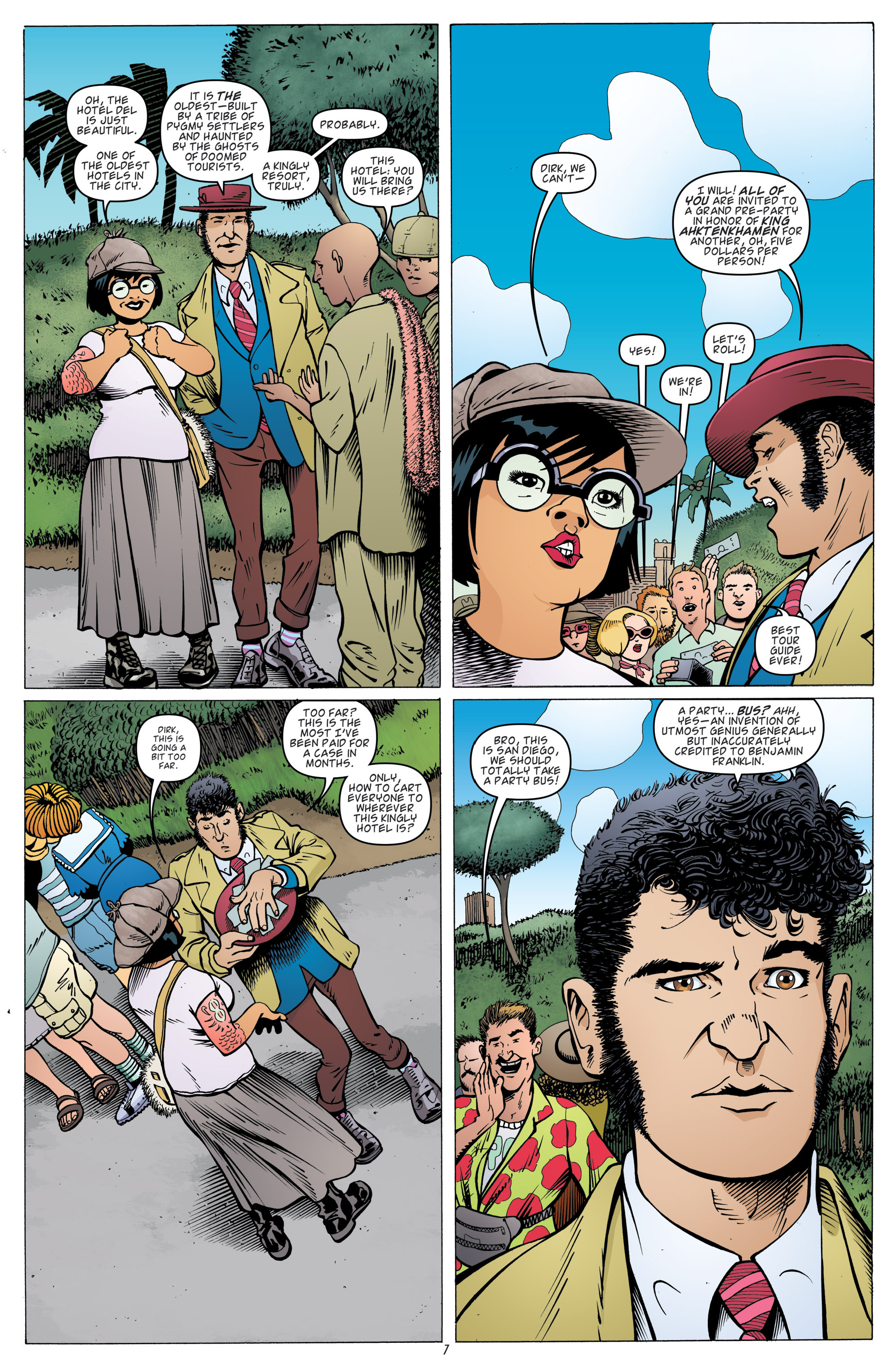 Read online Dirk Gently's Holistic Detective Agency comic -  Issue #2 - 9