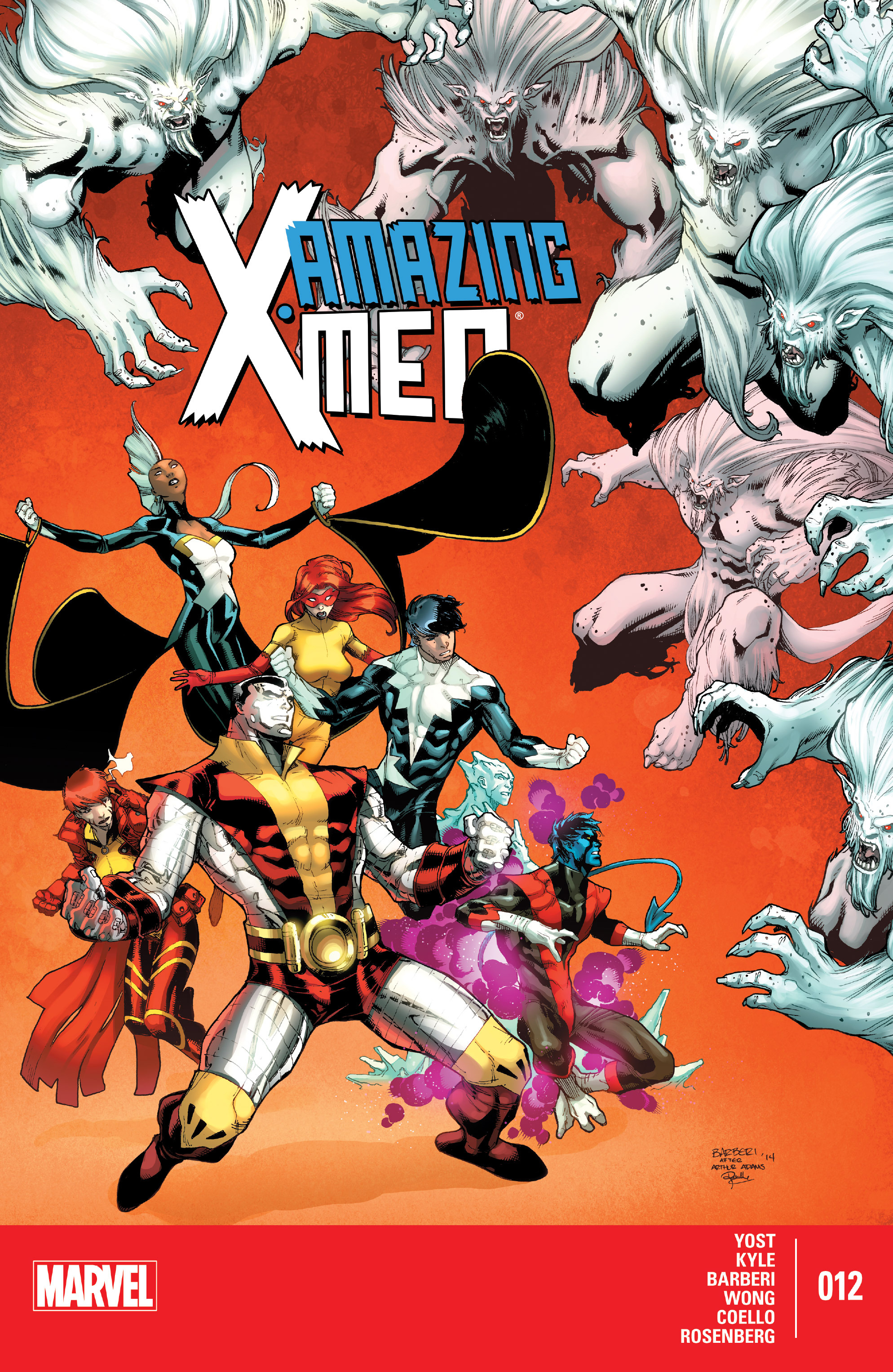 Read online Amazing X-Men (2014) comic -  Issue #12 - 1