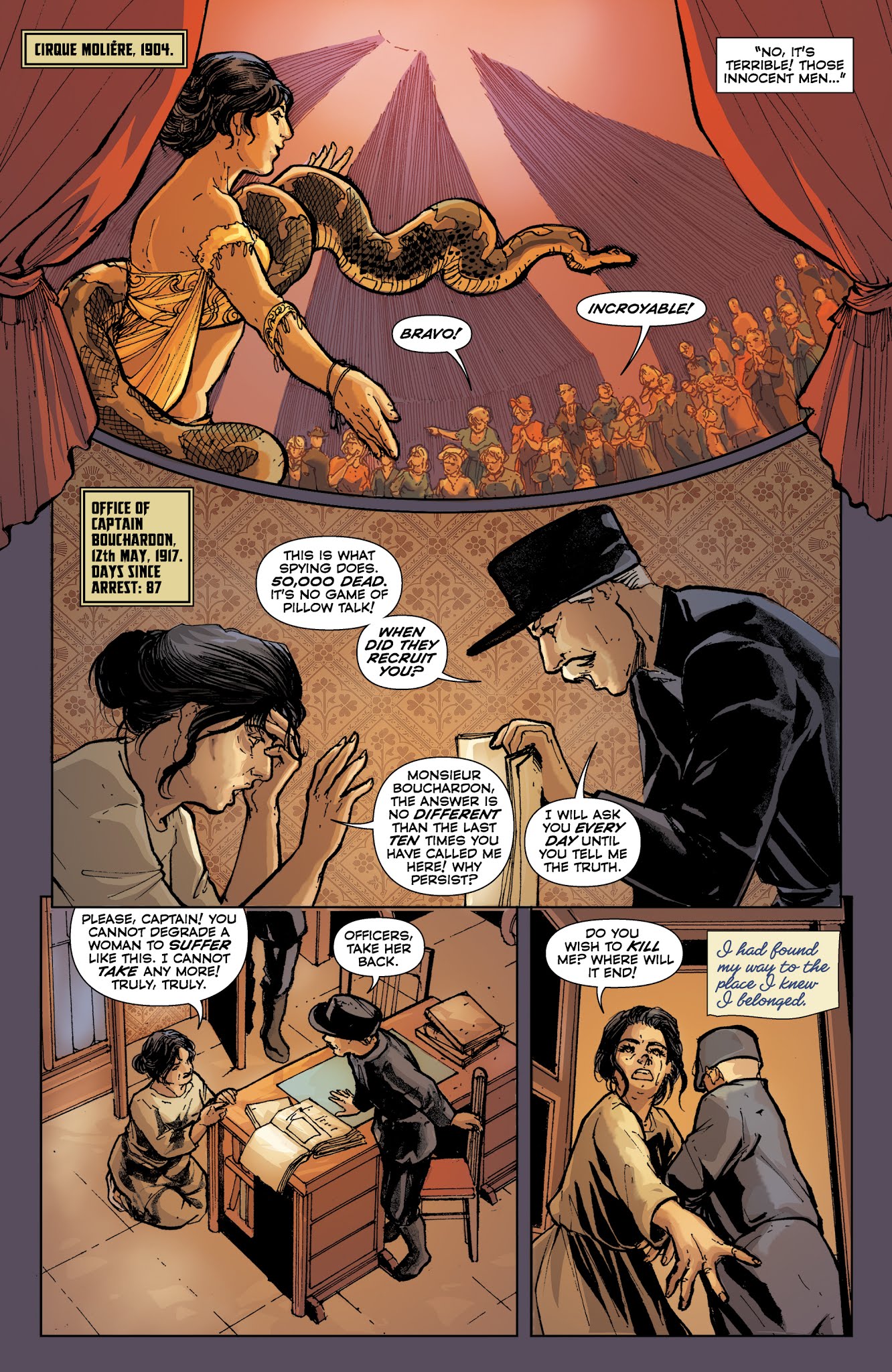 Read online Mata Hari comic -  Issue #4 - 6