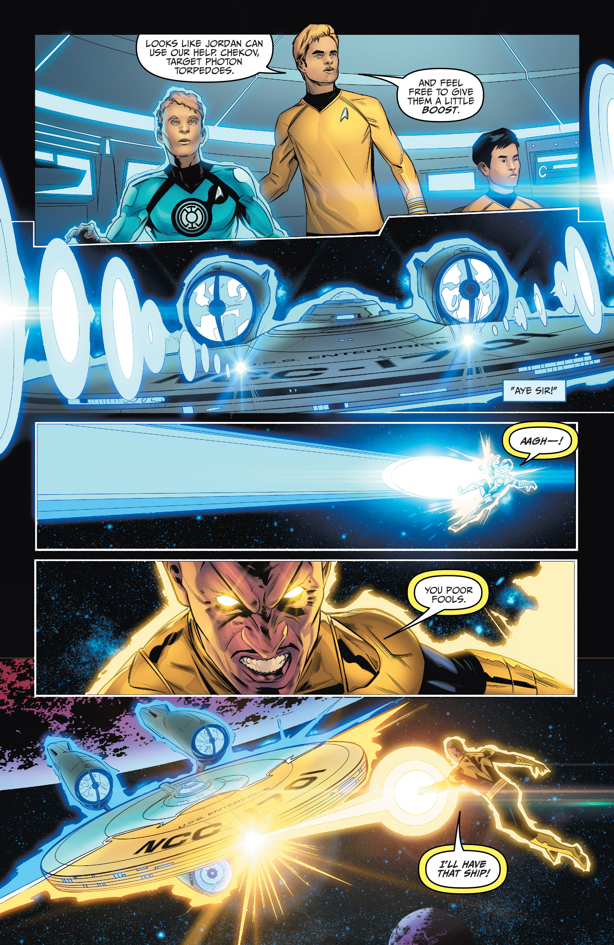 Read online Star Trek/Green Lantern (2015) comic -  Issue #4 - 17