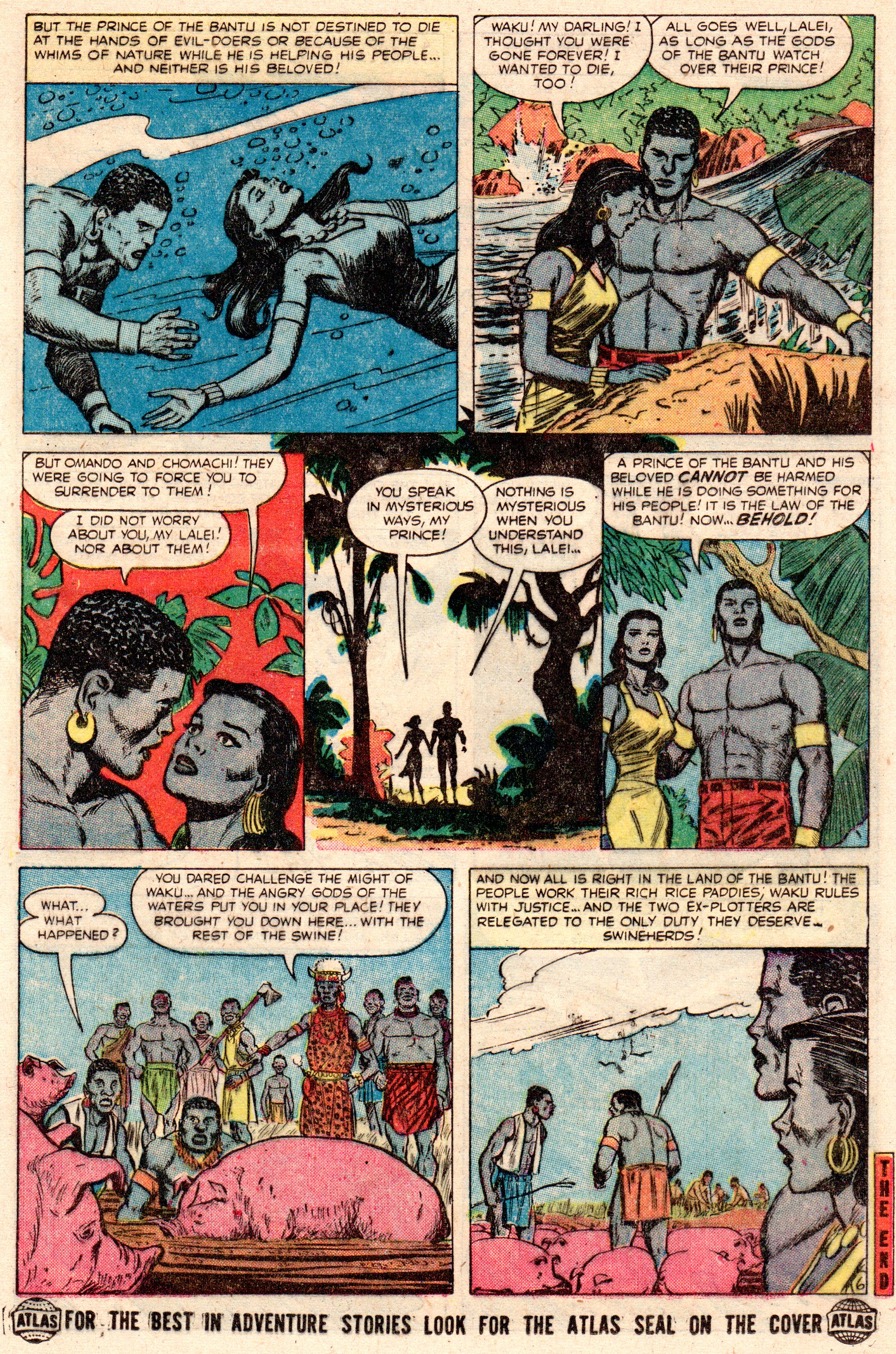 Read online Jann of the Jungle comic -  Issue #8 - 16