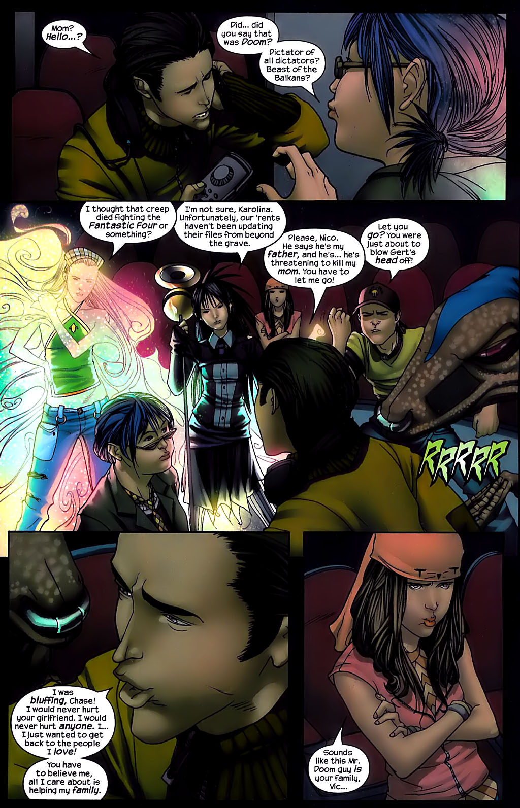 Read online Runaways (2005) comic -  Issue #5 - 4