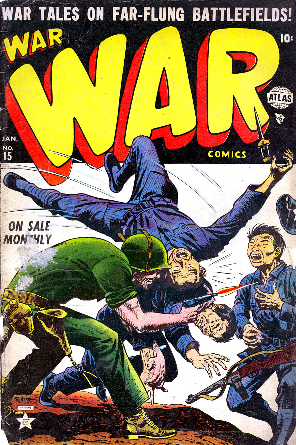 Read online War Comics comic -  Issue #15 - 1