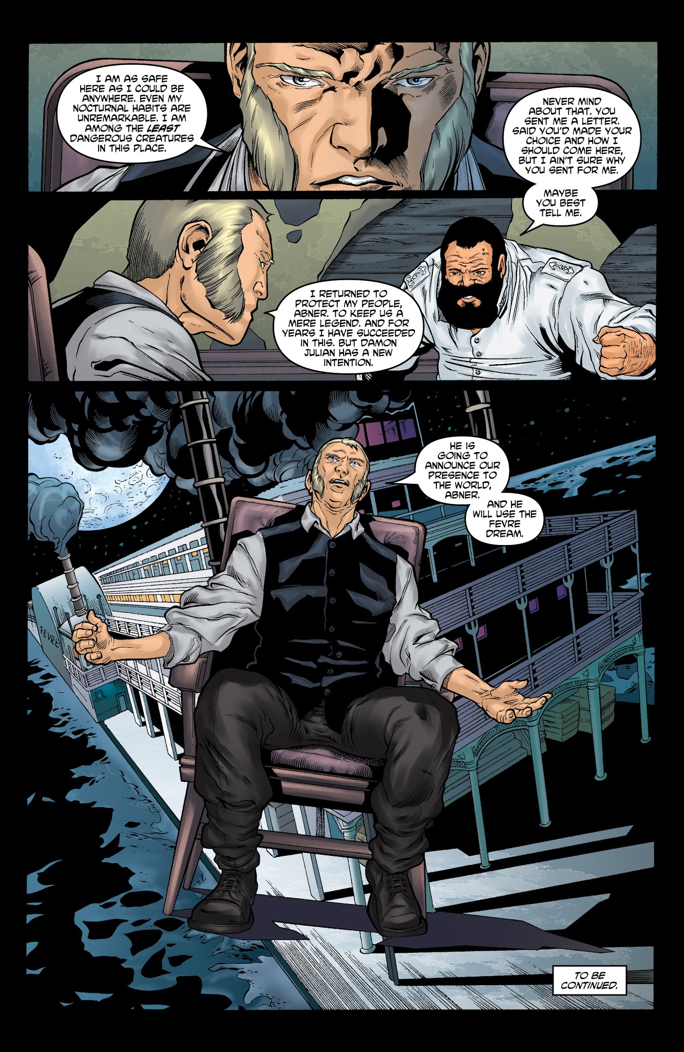 Read online George R.R. Martin's Fevre Dream comic -  Issue #9 - 24
