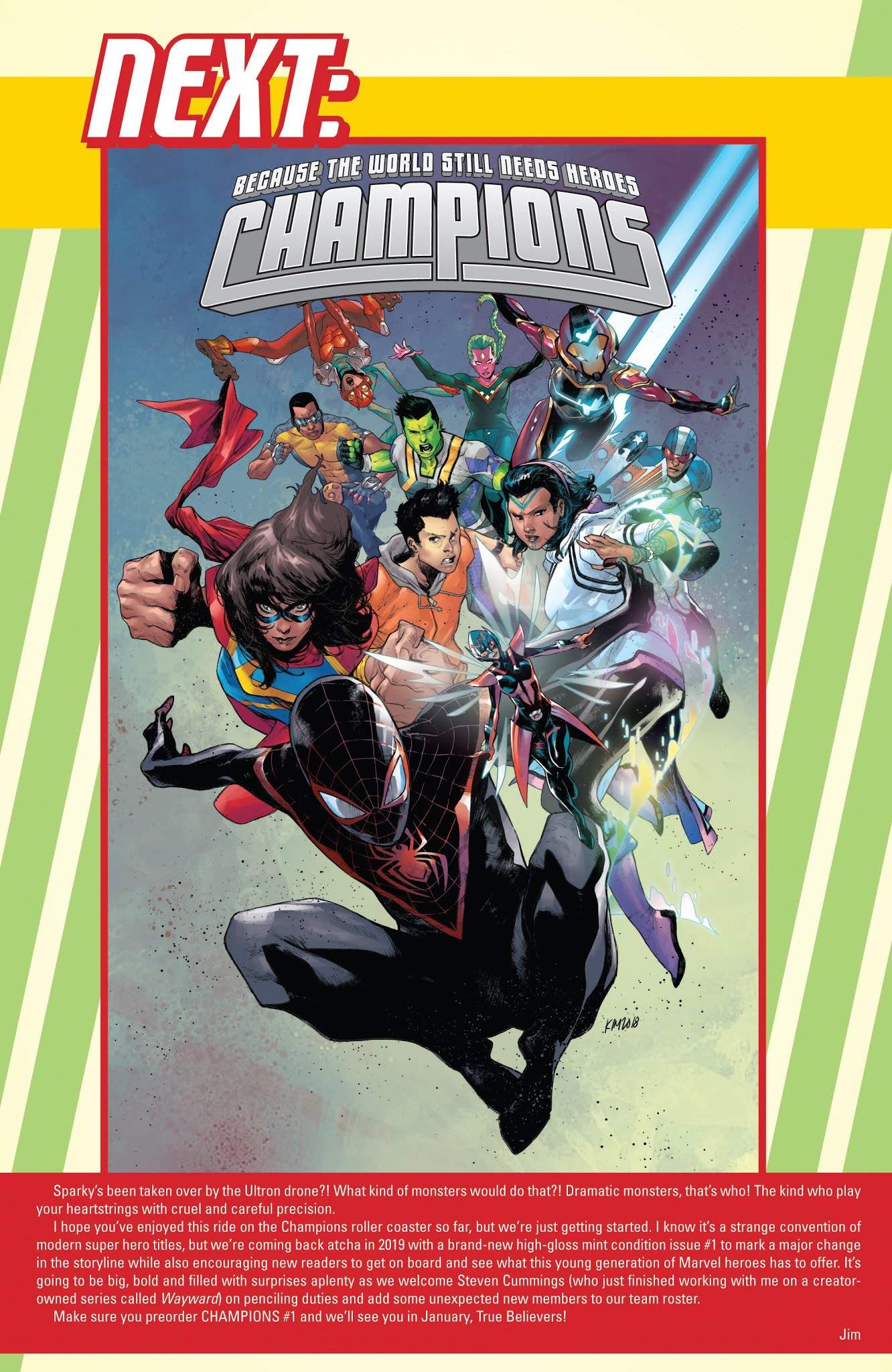 Read online Champions (2016) comic -  Issue #27 - 22