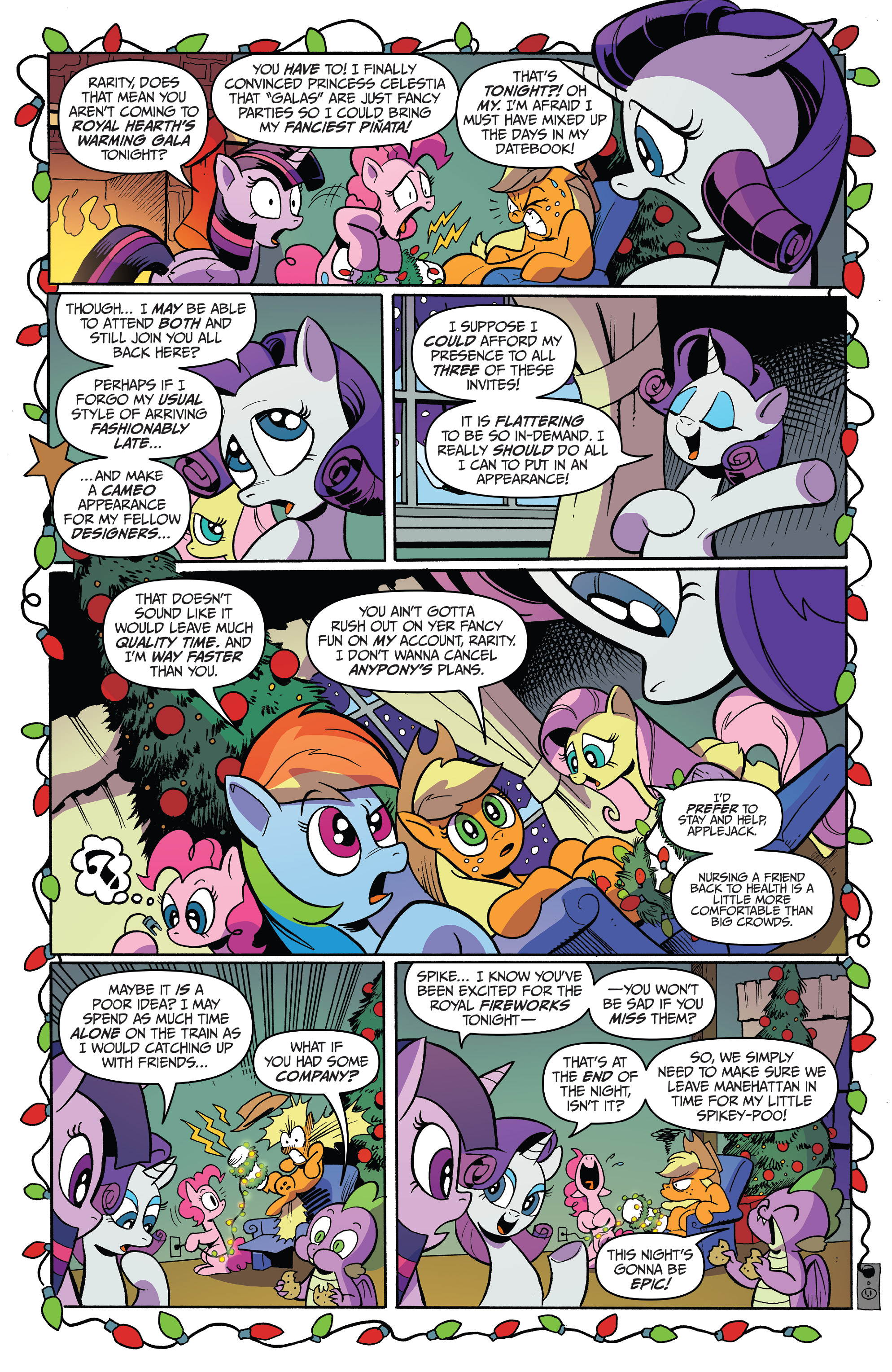 Read online My Little Pony Holiday Special (2019) comic -  Issue # Full - 4