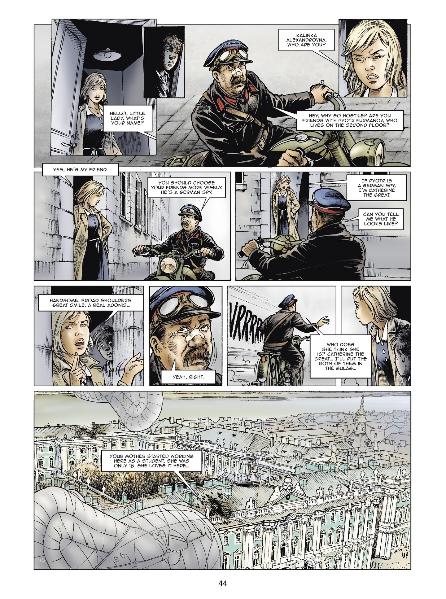 Read online The Lions of Leningrad comic -  Issue #1 - 45