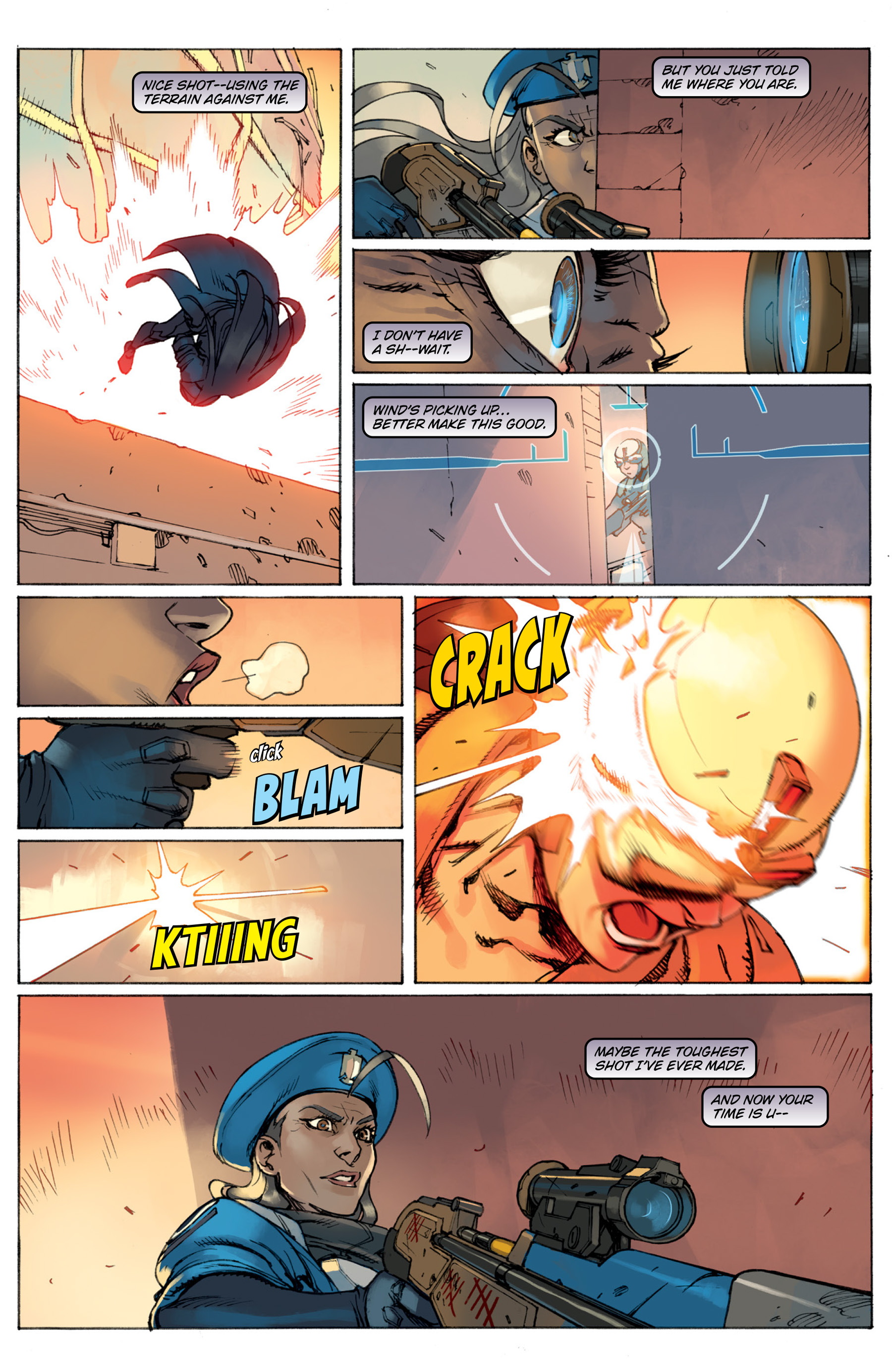 Read online Overwatch comic -  Issue #7 - 9